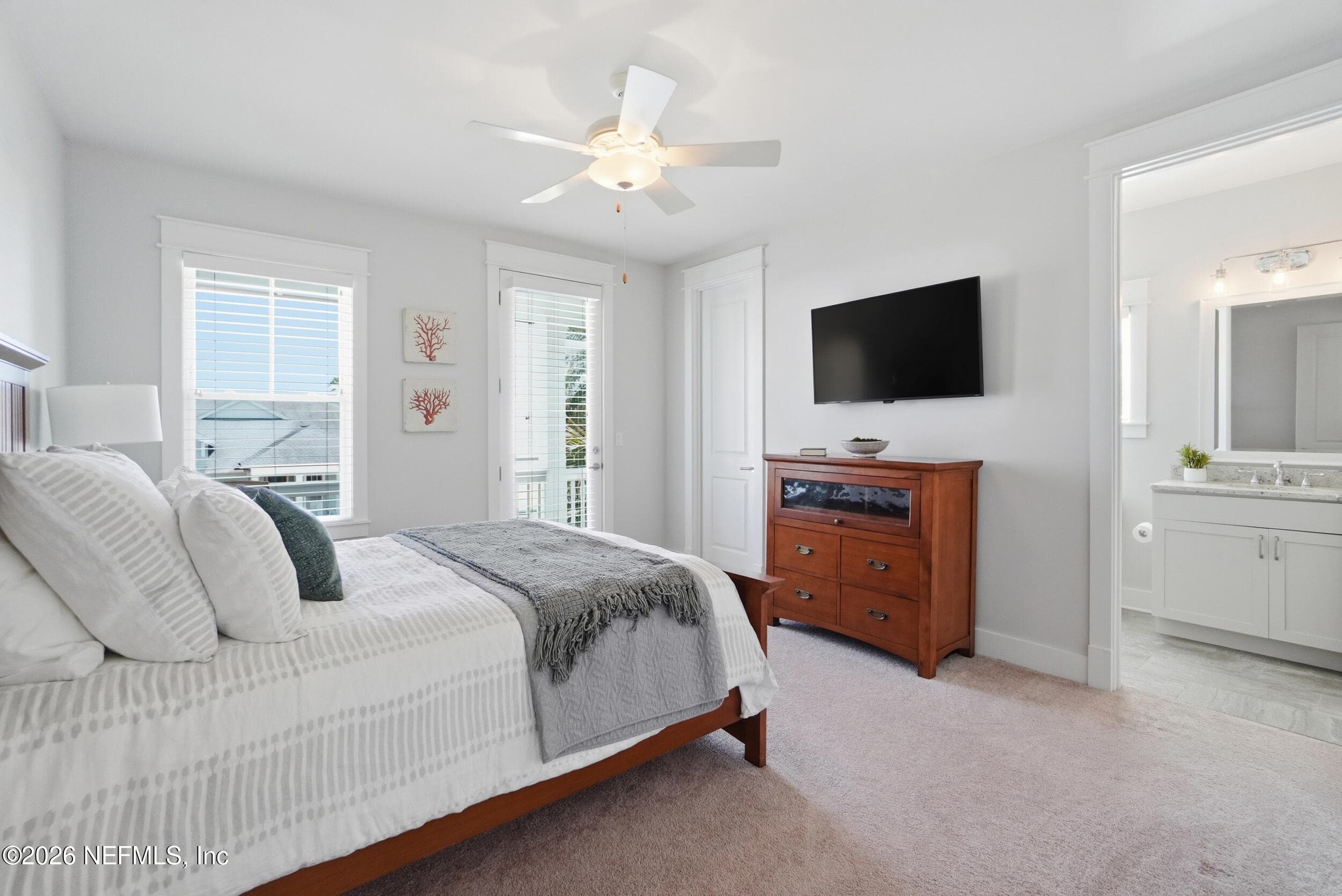 Upstairs Right Bedroom — 1804 ATLANTIC BEACH Drive, Atlantic Beach, FL 32233