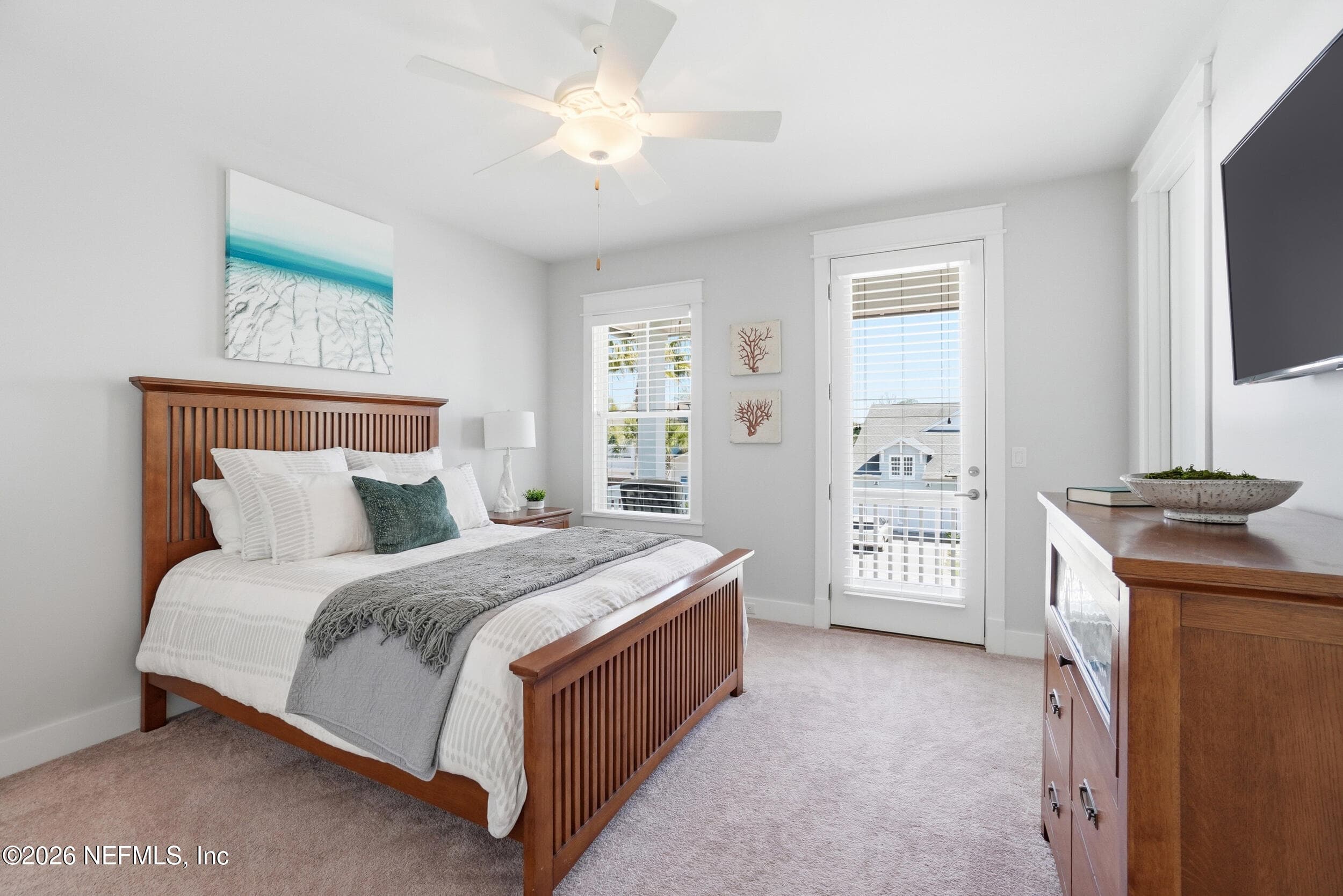 Upstairs Right Bedroom — 1804 ATLANTIC BEACH Drive, Atlantic Beach, FL 32233