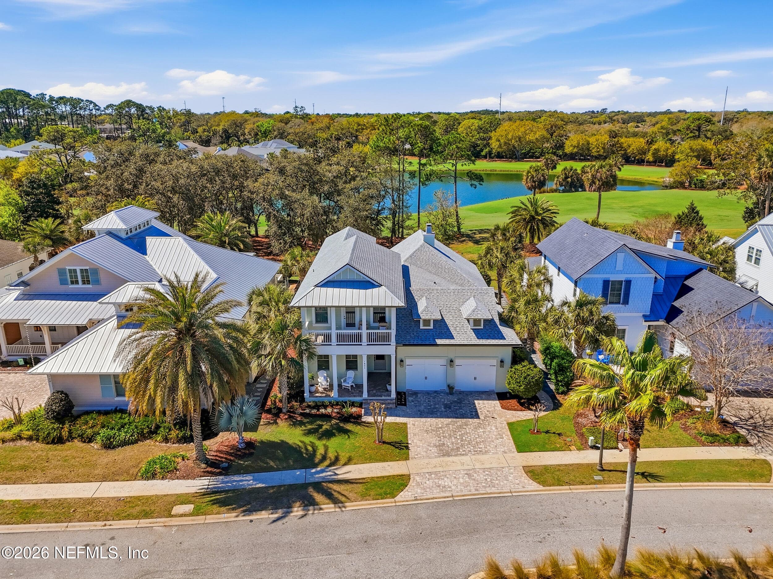 Experience the best backyard views along the fairway. — 1804 ATLANTIC BEACH Drive, Atlantic Beach, FL 32233