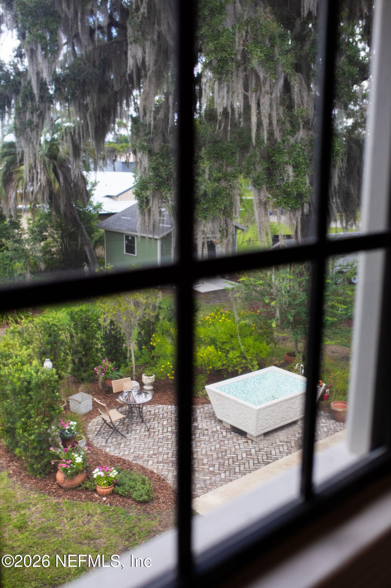 View from back stairwell — 700 WALNUT Street, Green Cove Springs, FL 32043