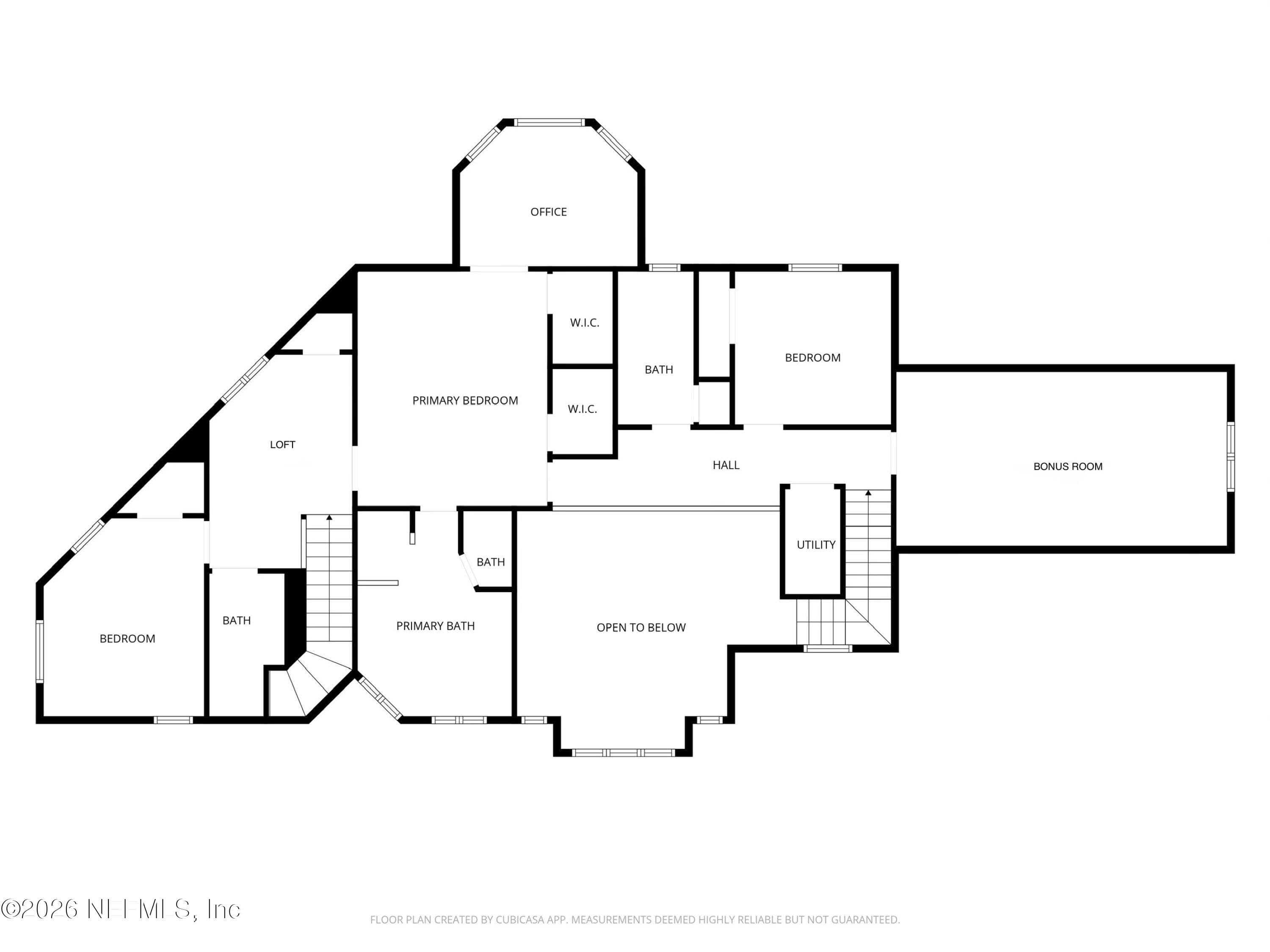Second Floor — 2280 OAK FOREST Drive, Jacksonville Beach, FL 32250