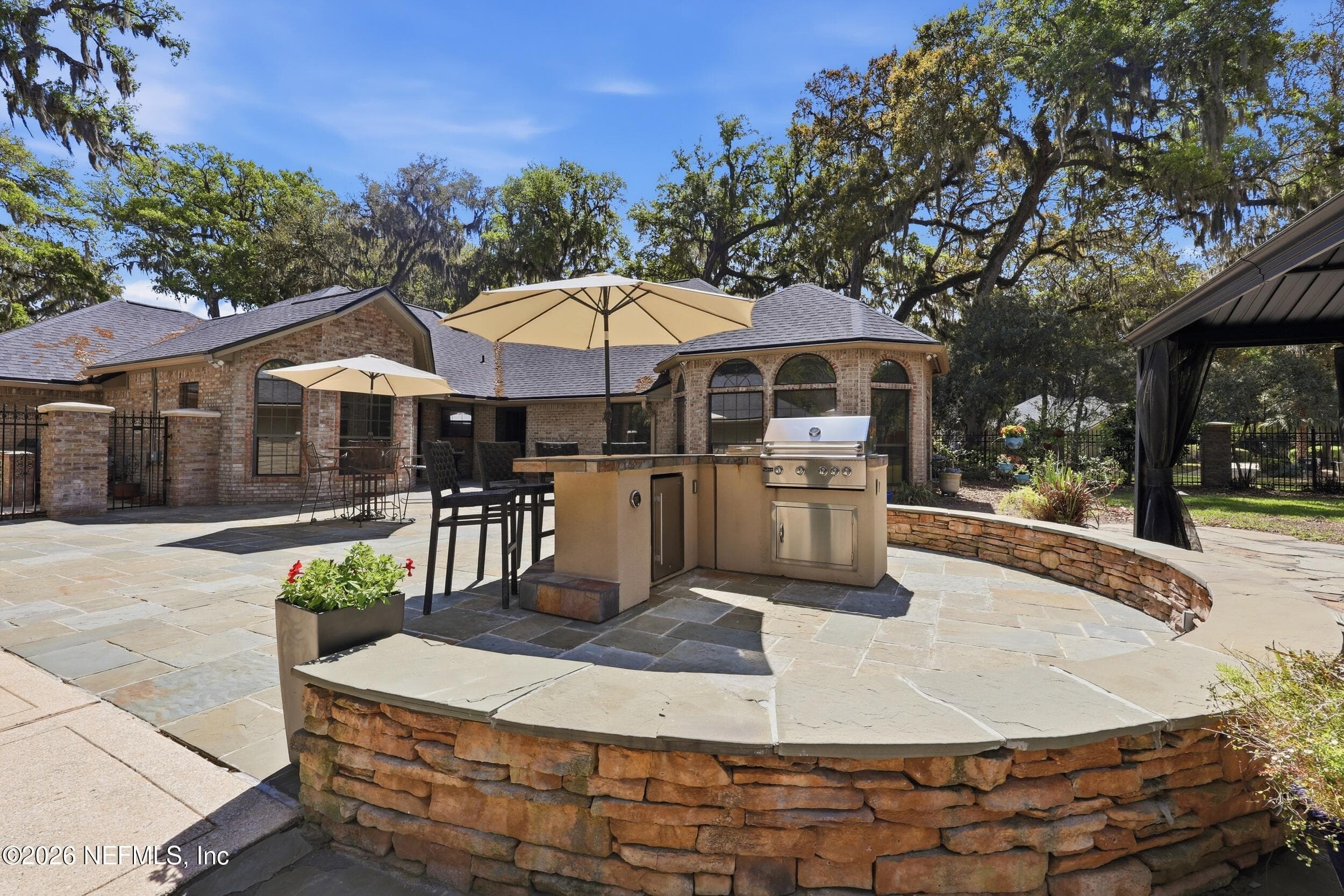 Grill, and Patio Seating Area — 2358 BRIDGETTE Way, Fleming Island, FL 32003