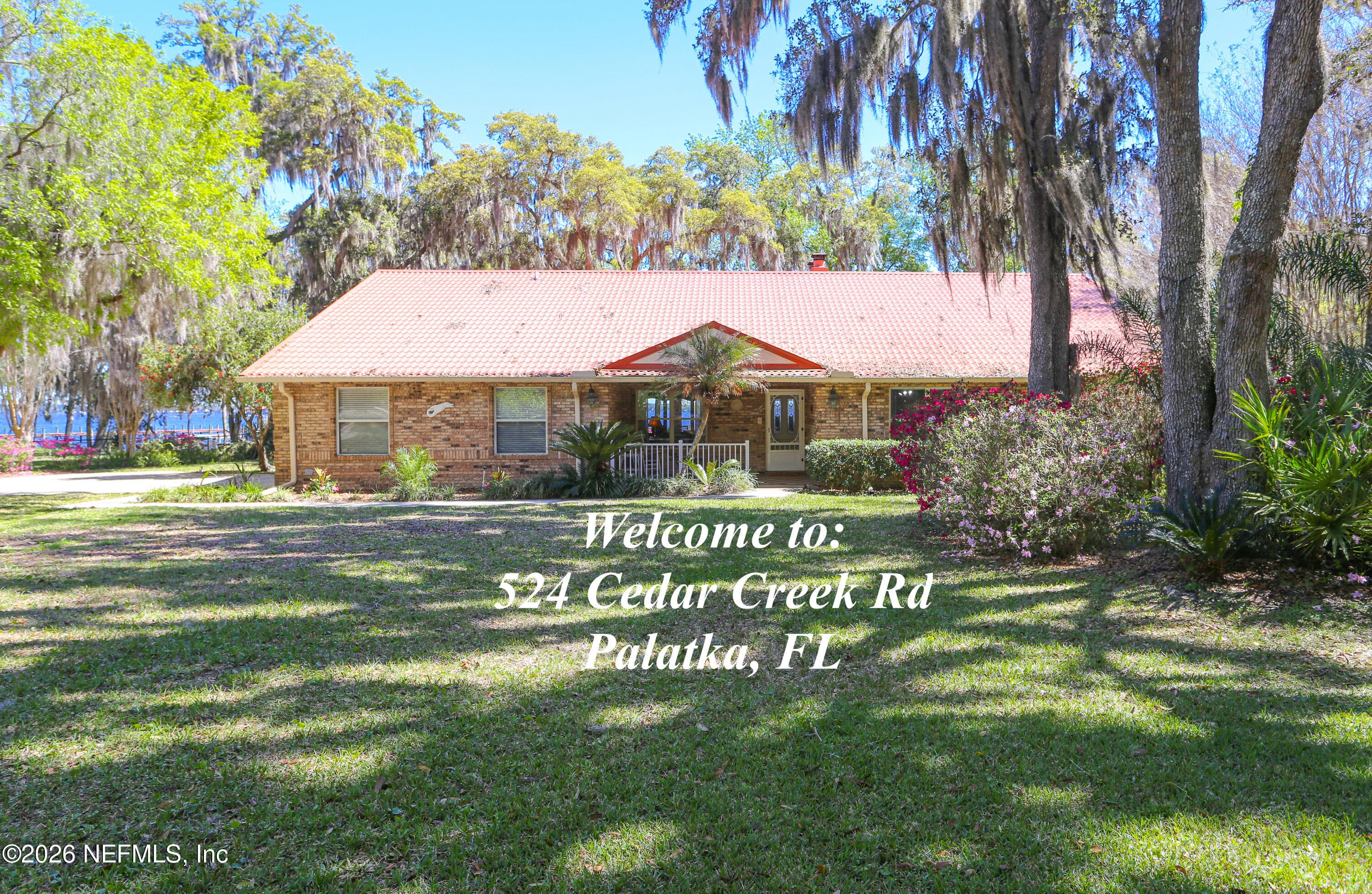 Front of home — 524 CEDAR CREEK Road, Palatka, FL 32177