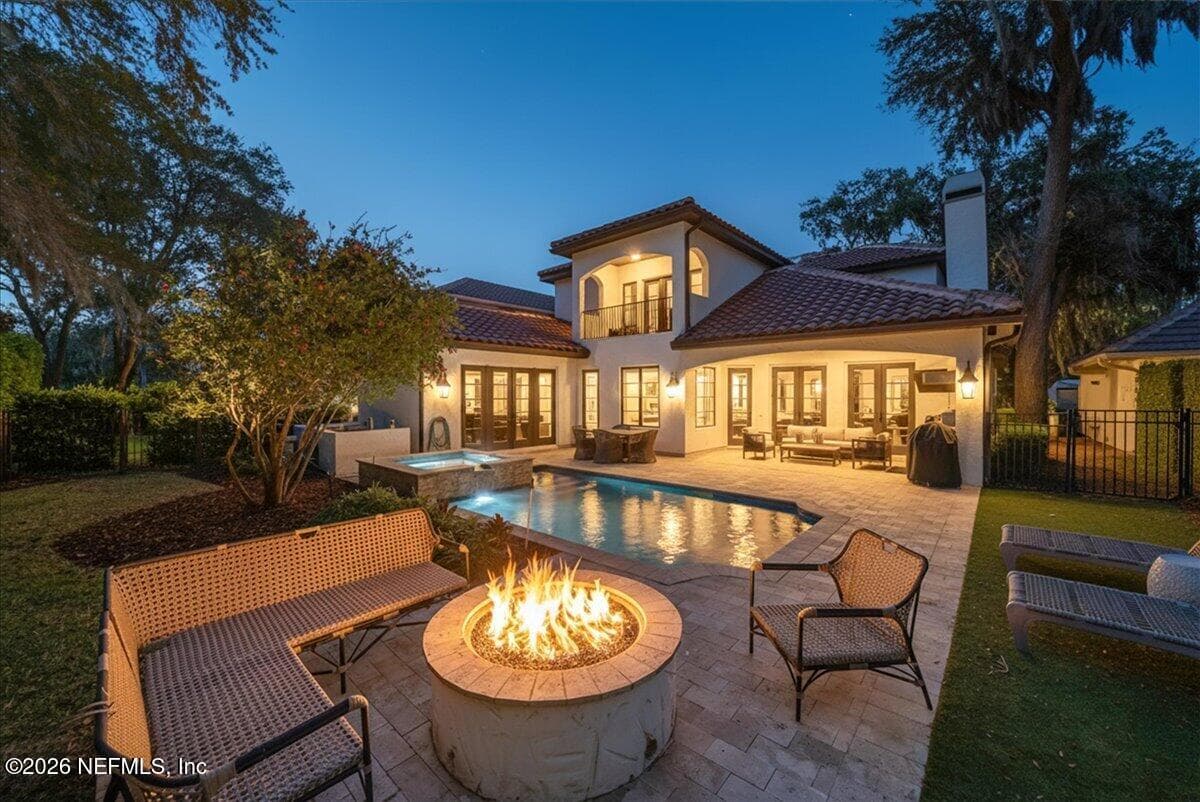 Resort style backyard — 109 LAUREL Way, Ponte Vedra Beach, FL 32082