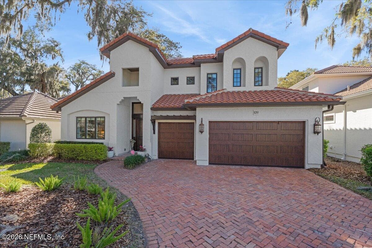 Spanish Revival Home — 109 LAUREL Way, Ponte Vedra Beach, FL 32082