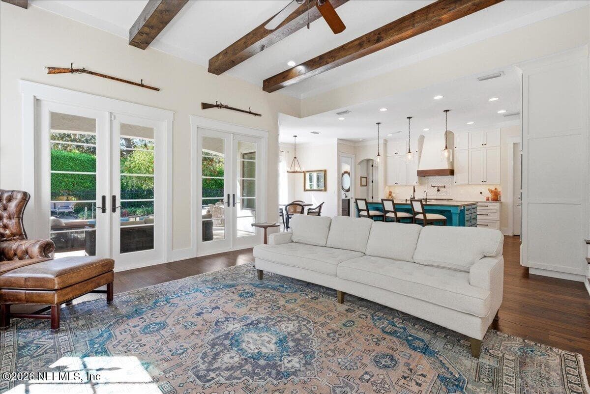 Open Concept Living, Dining & Outdoor Living — 109 LAUREL Way, Ponte Vedra Beach, FL 32082