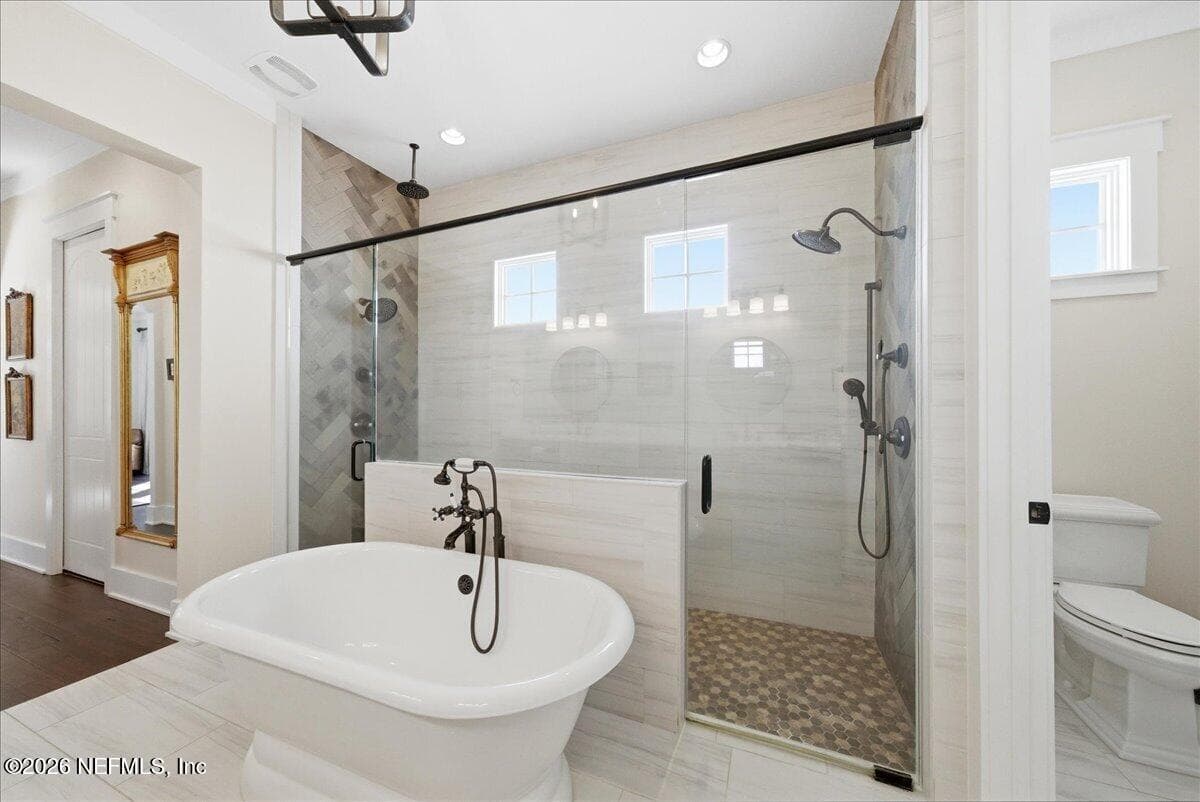 Primary Bath Shower and Tub view 3 — 109 LAUREL Way, Ponte Vedra Beach, FL 32082