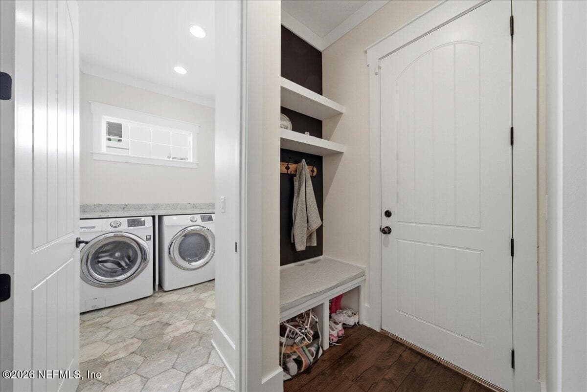 Inside First Floor Laundry & Drop Station — 109 LAUREL Way, Ponte Vedra Beach, FL 32082