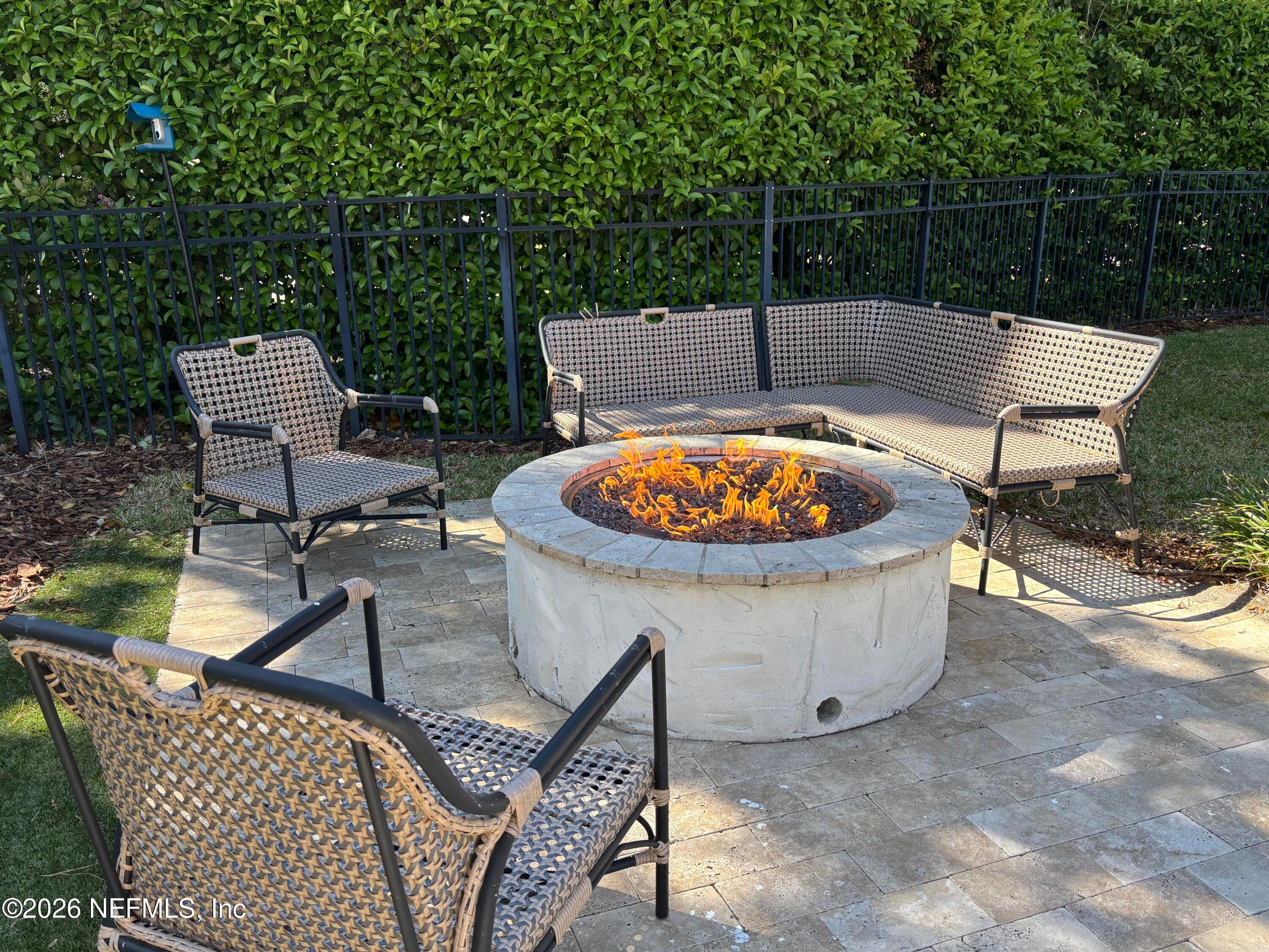 Firepit area — 109 LAUREL Way, Ponte Vedra Beach, FL 32082