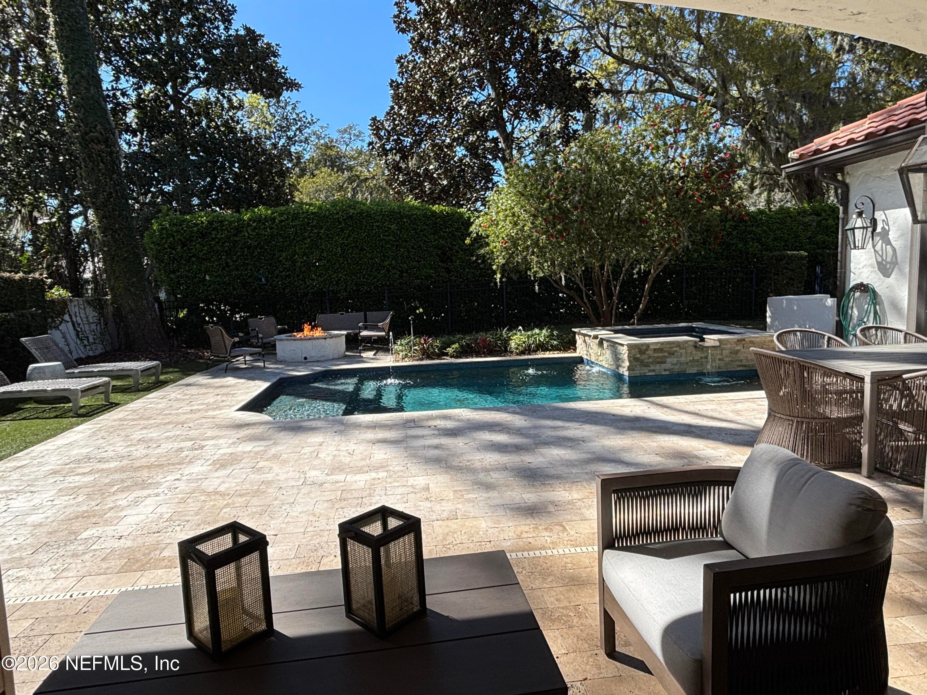Private backyard oasis — 109 LAUREL Way, Ponte Vedra Beach, FL 32082
