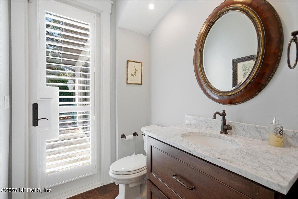 Powder Bath on First Floor — 109 LAUREL Way, Ponte Vedra Beach, FL 32082