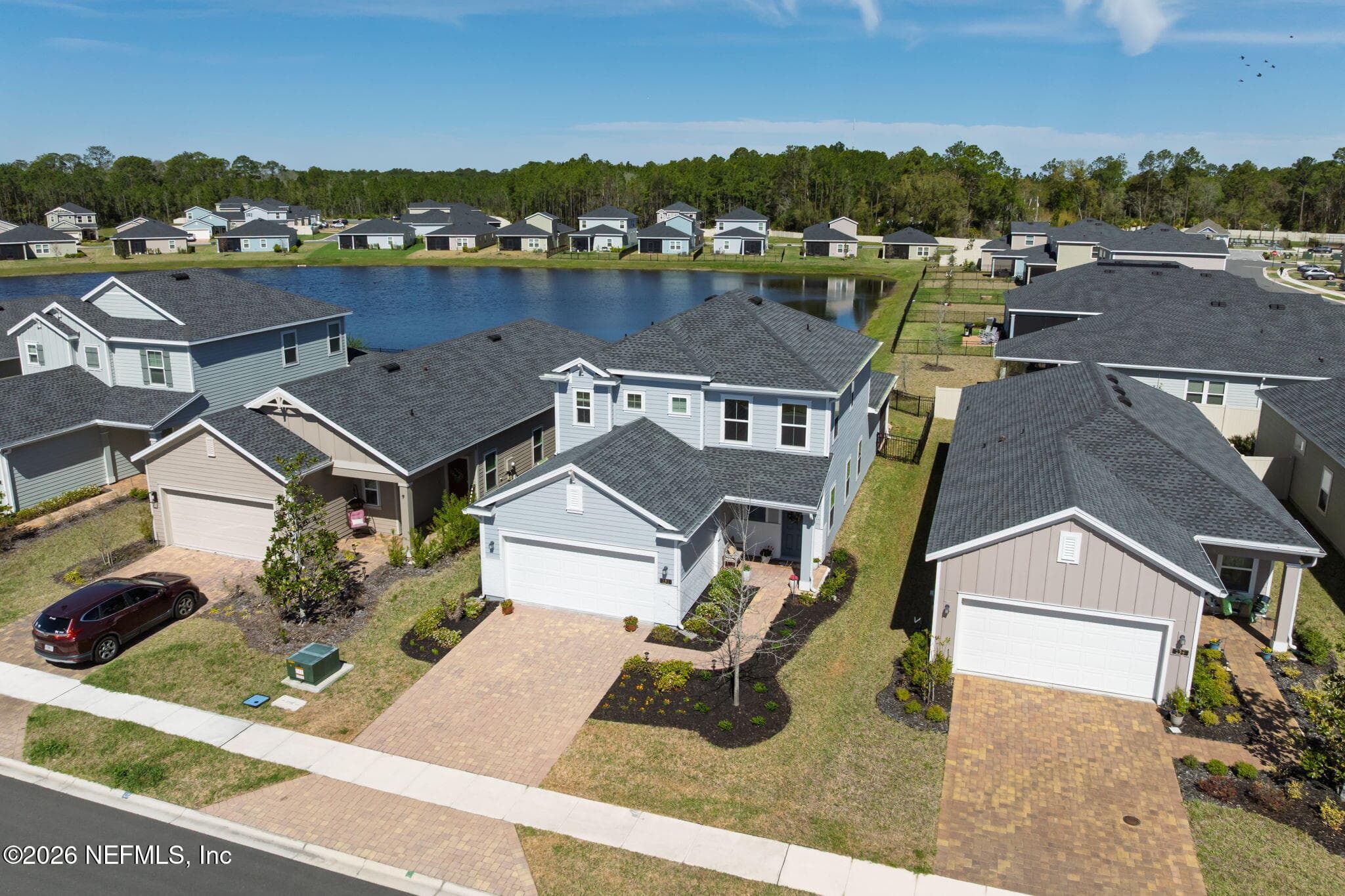 Aerial View — 131 BEAUCLAIR Boulevard, St. Augustine, FL 32084