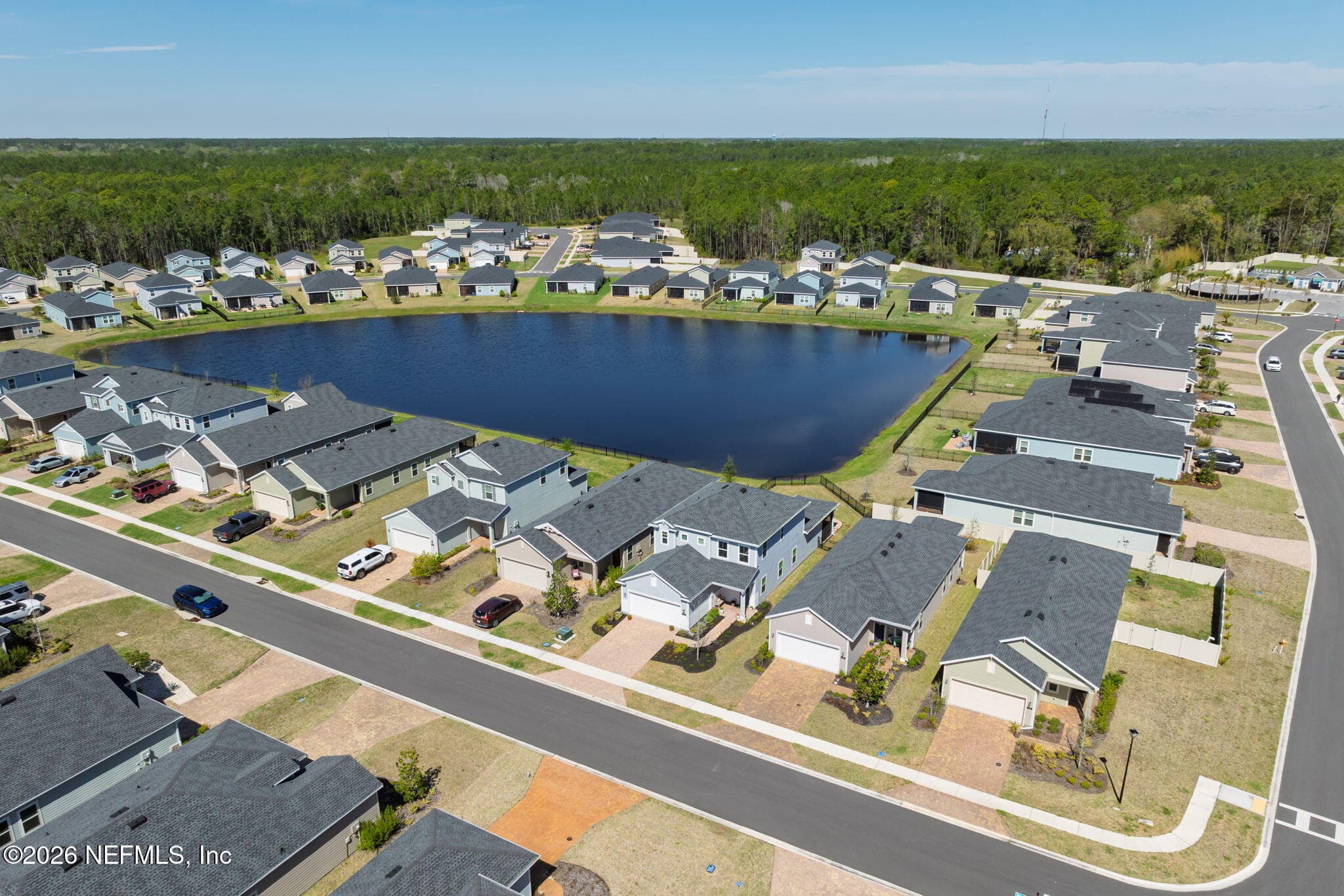 Aerial View — 131 BEAUCLAIR Boulevard, St. Augustine, FL 32084