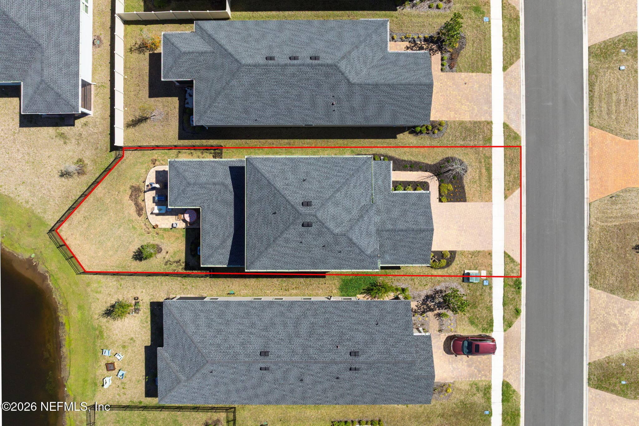 Aerial View — 131 BEAUCLAIR Boulevard, St. Augustine, FL 32084