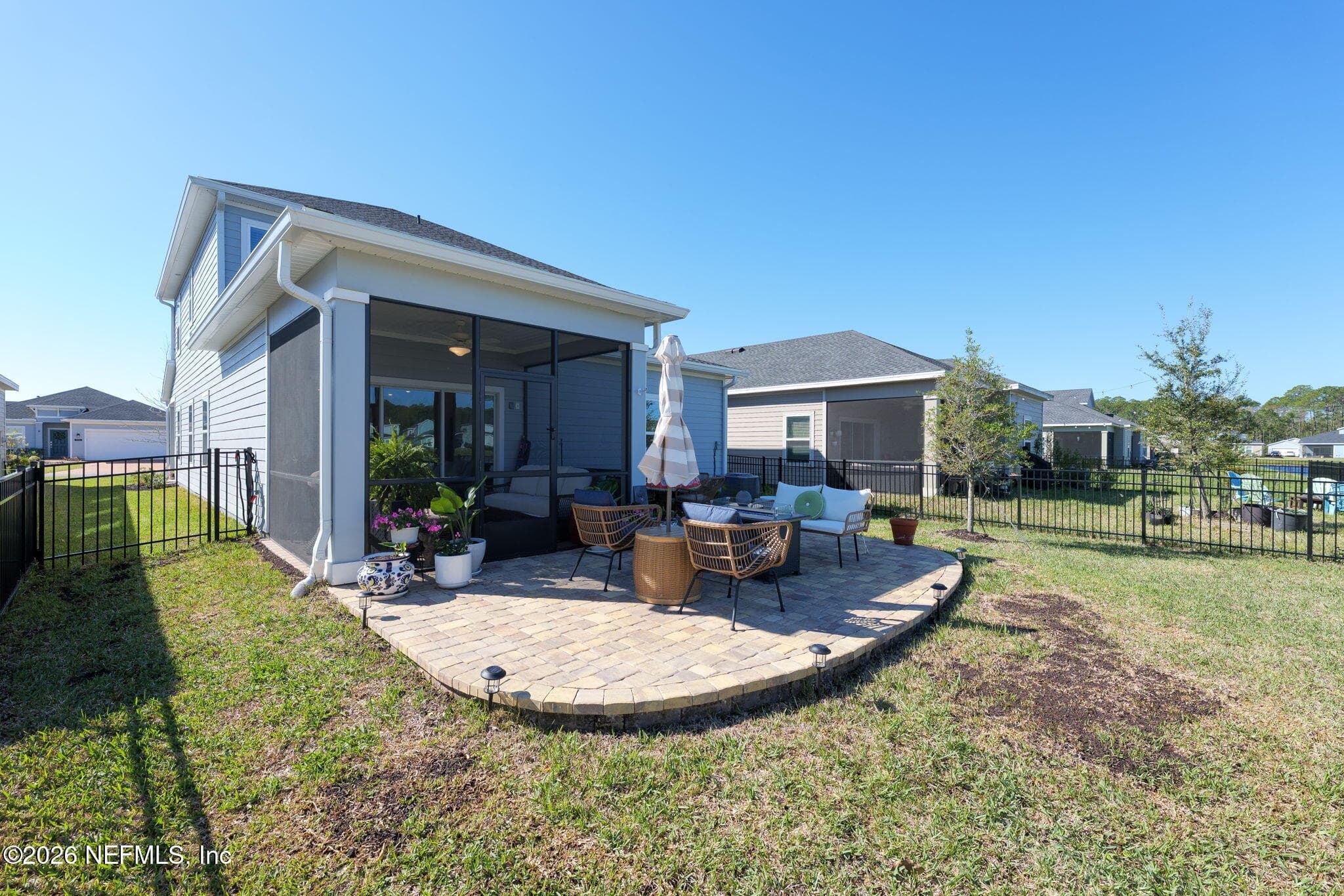 Back of House / Yard — 131 BEAUCLAIR Boulevard, St. Augustine, FL 32084