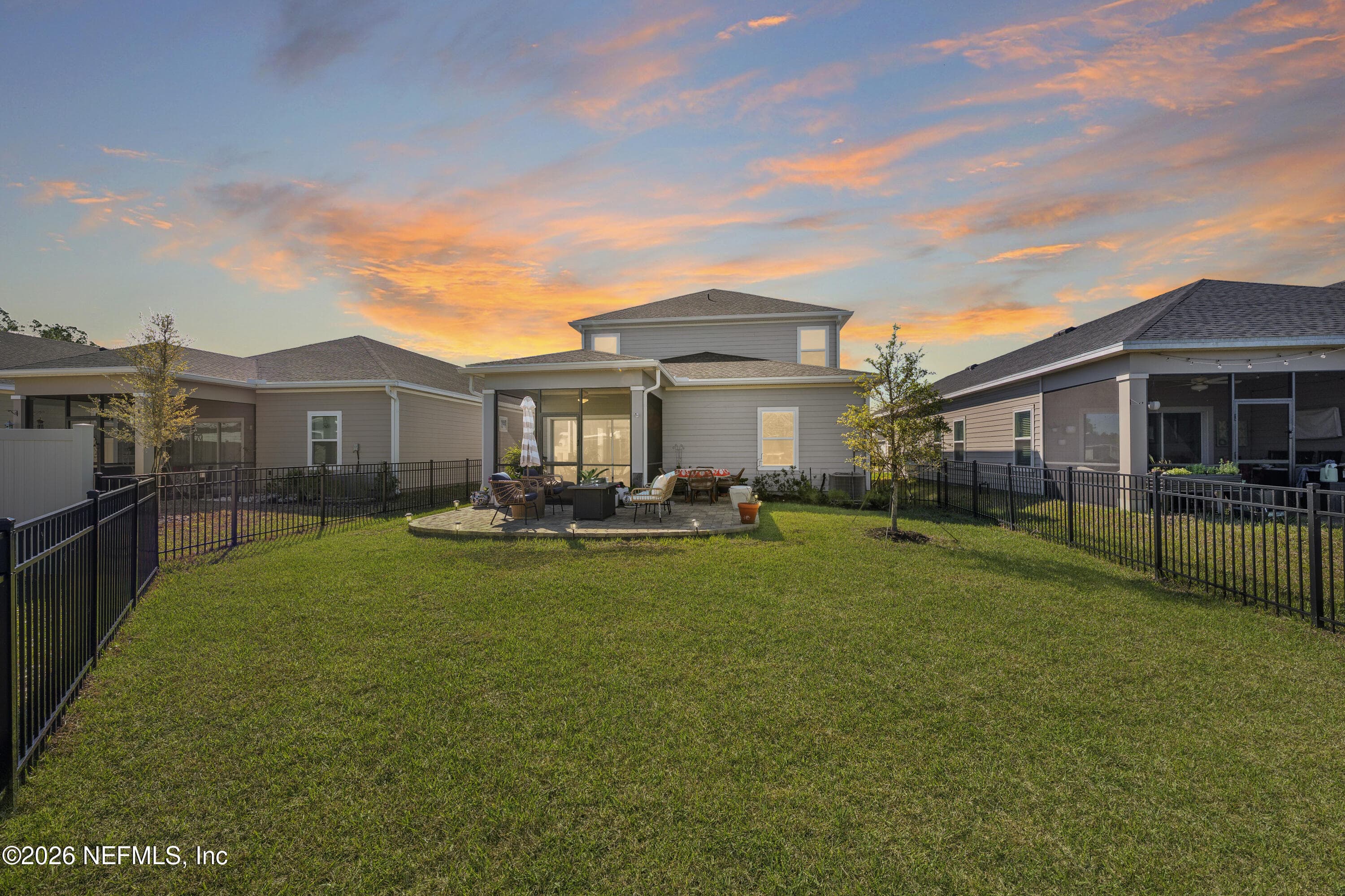 Back of House / Yard — 131 BEAUCLAIR Boulevard, St. Augustine, FL 32084