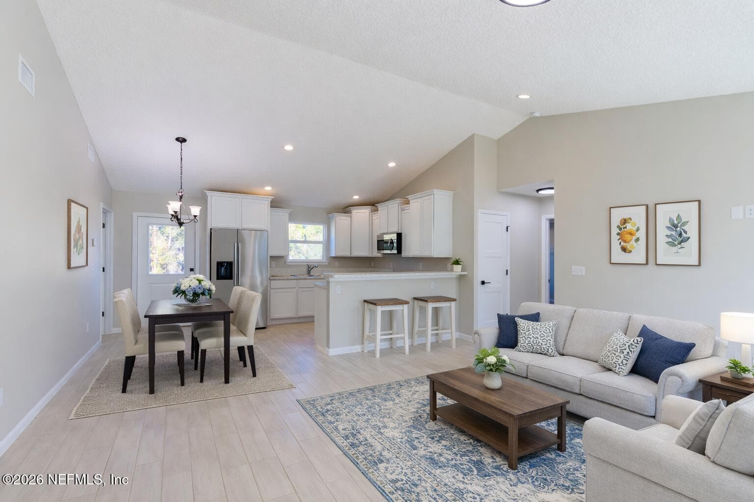 The staging and decorations in this photo are AI Generated — 6202 FURMAN Avenue, Keystone Heights, FL 32656