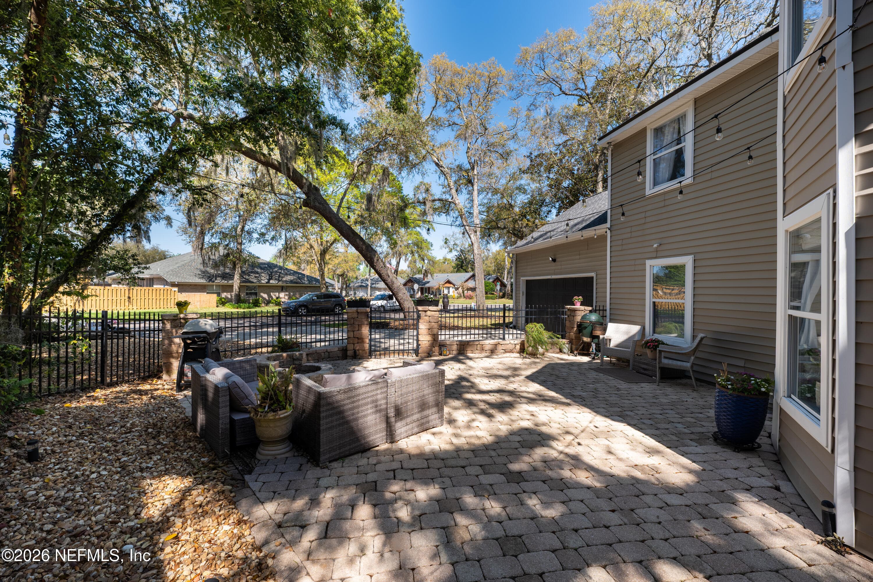 paver patio — 2280 OAK FOREST Drive, Jacksonville Beach, FL 32250