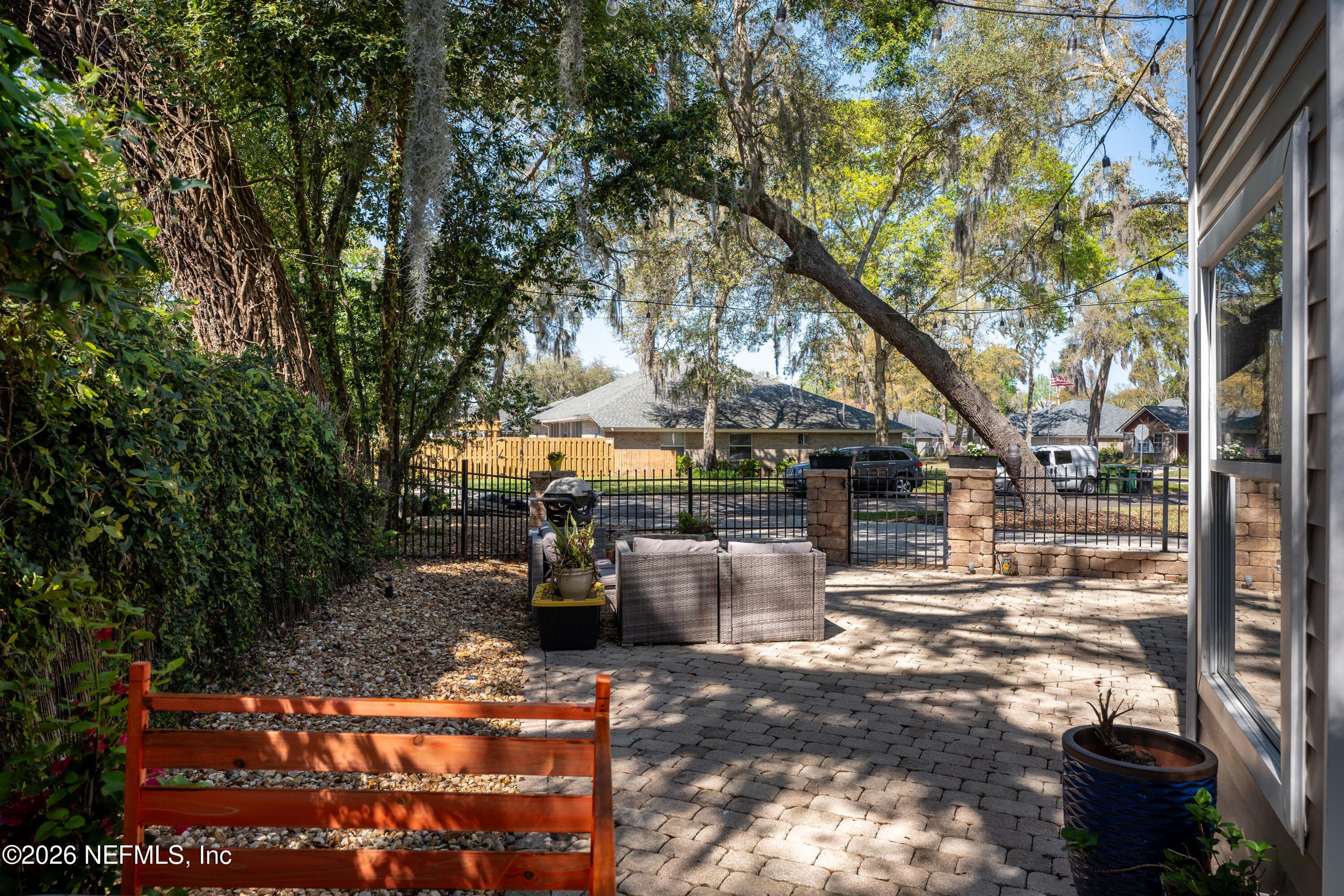 paver patio — 2280 OAK FOREST Drive, Jacksonville Beach, FL 32250