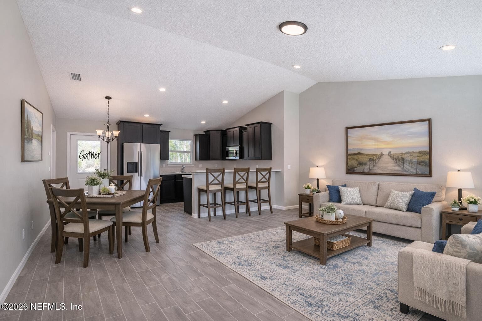 The staging and decorations in this photo are AI Generated — 6330 ALLIANCE Avenue, Keystone Heights, FL 32656
