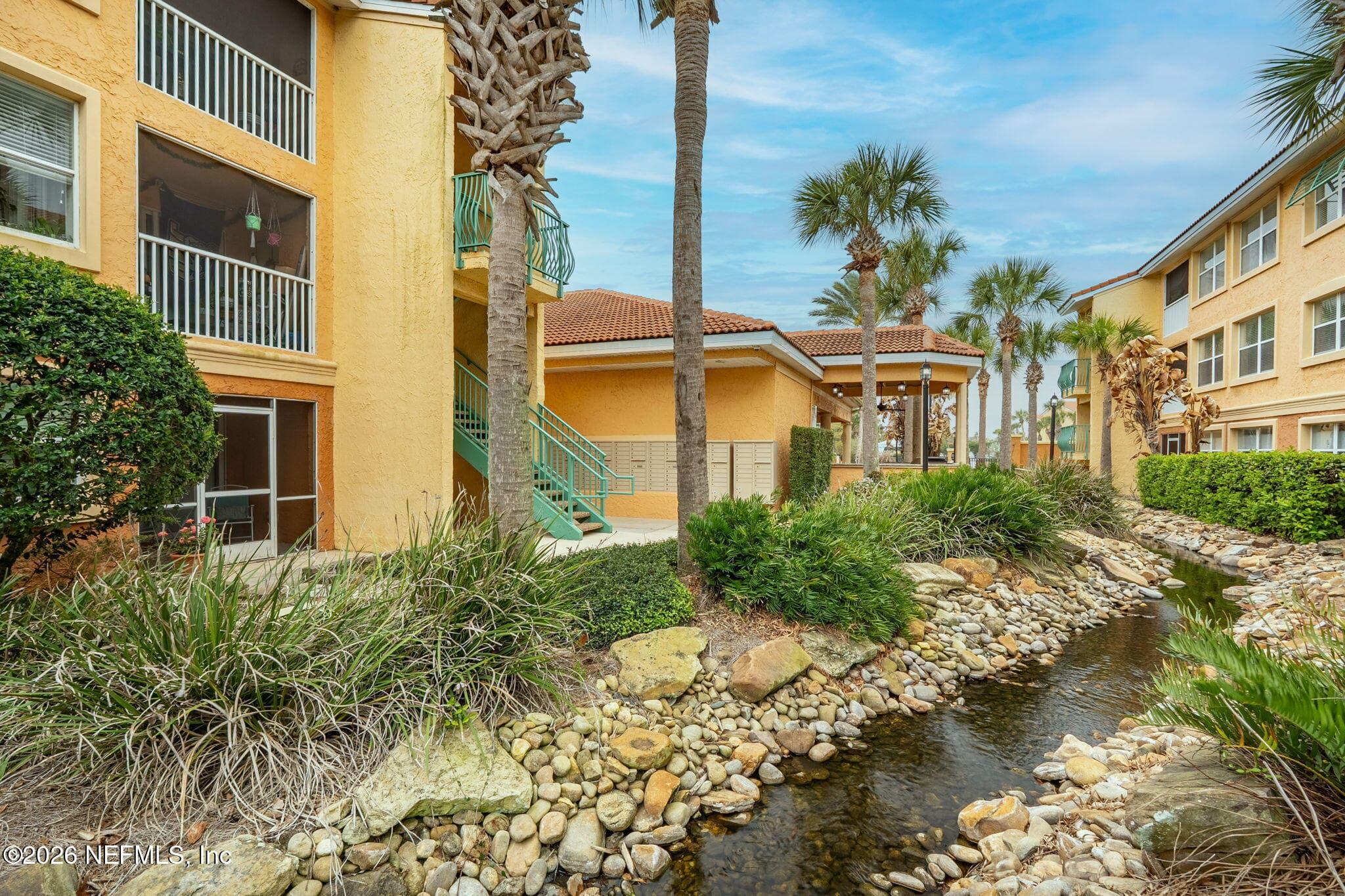 Calming water features throughout the property — 105 25TH Avenue S L11, Jacksonville Beach, FL 32250