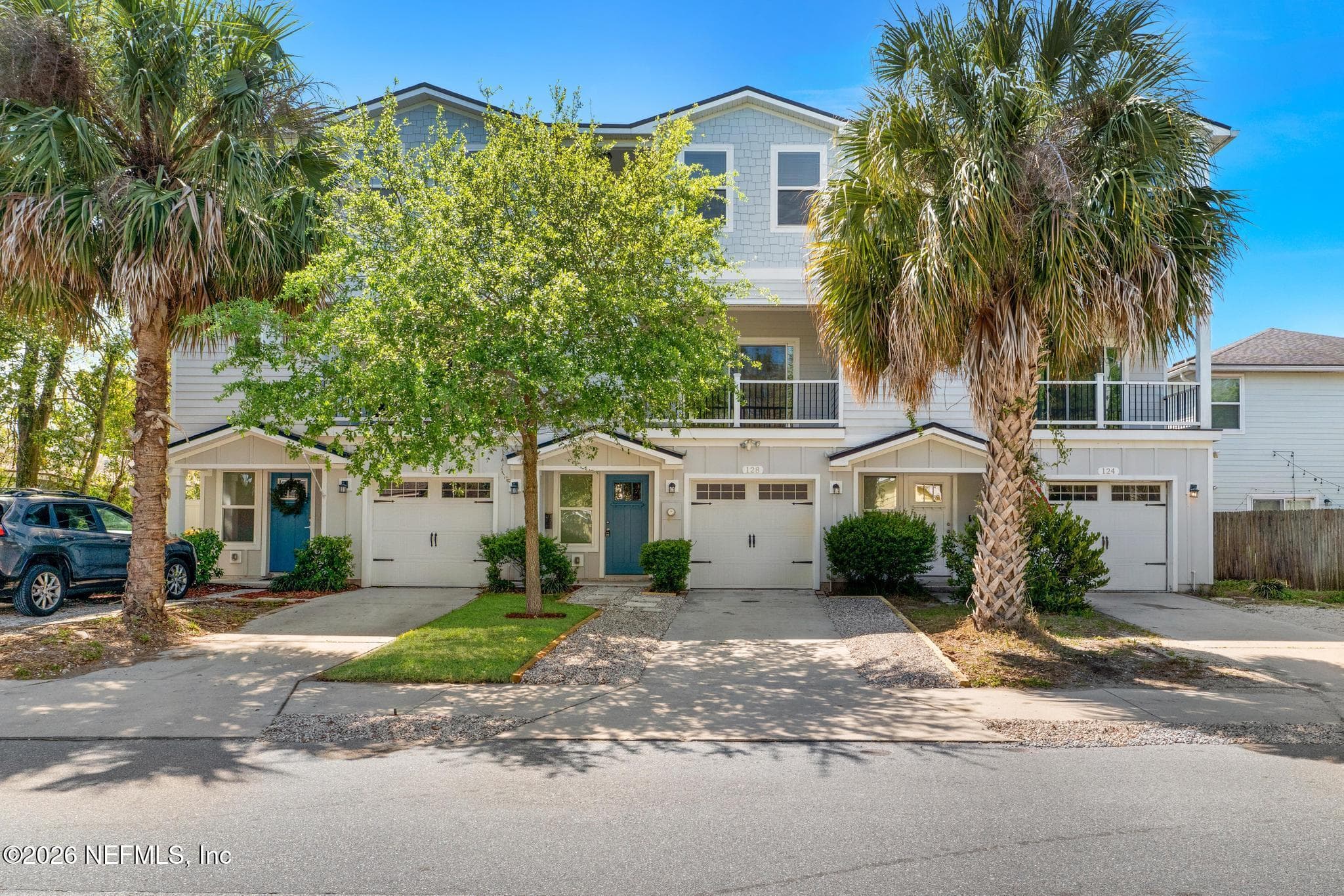 *grass has been digitally enhanced* — 128 S 10TH Street, Jacksonville Beach, FL 32250