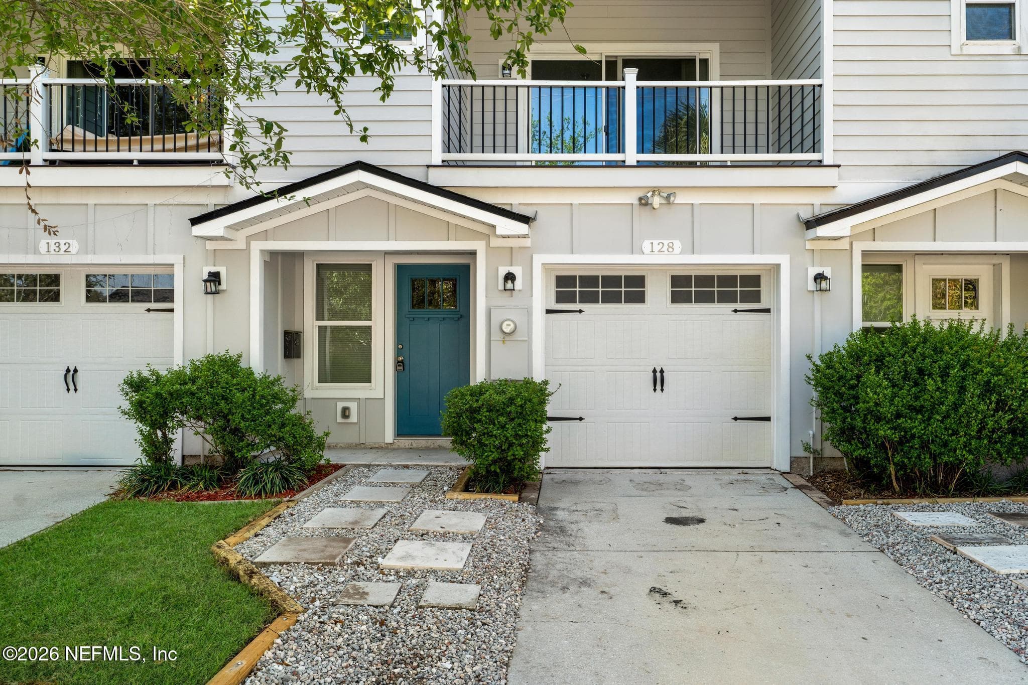 *grass has been digitally enhanced* — 128 S 10TH Street, Jacksonville Beach, FL 32250