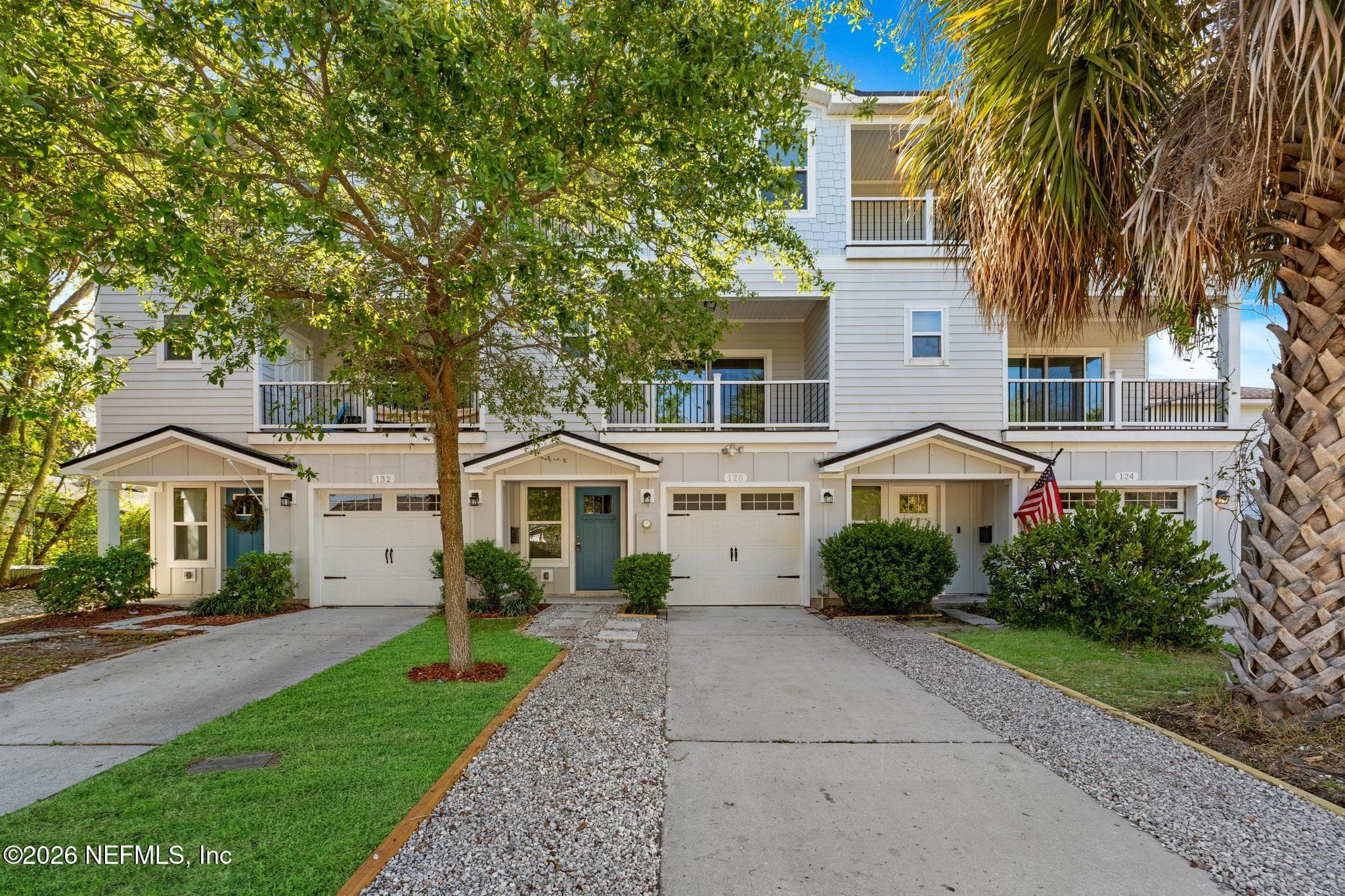 *grass has been digitally enhanced* — 128 S 10TH Street, Jacksonville Beach, FL 32250
