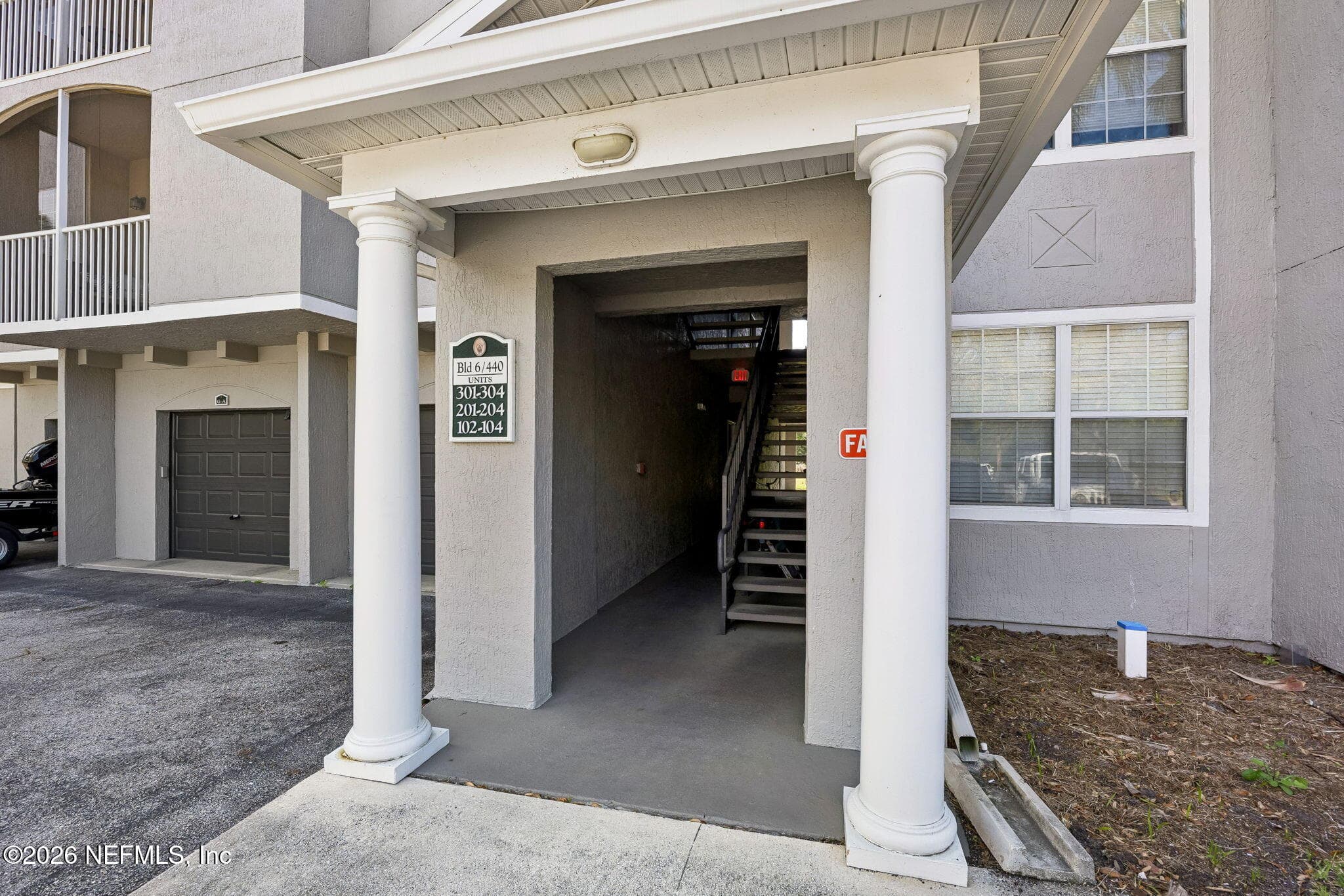 Entryway to 440 S Villa San Marco. — 440 S VILLA SAN MARCO Drive 201, St. Augustine, FL 32086