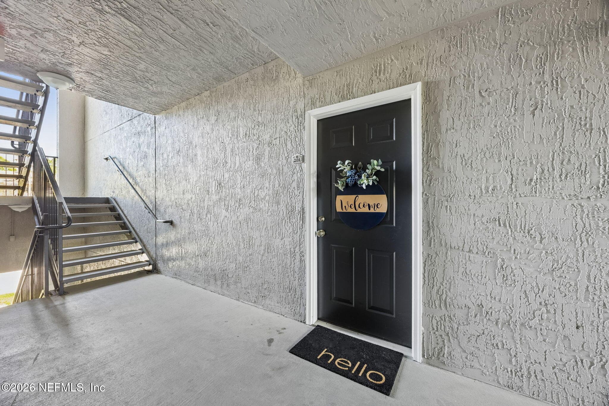 Front Entry to Unit — 440 S VILLA SAN MARCO Drive 201, St. Augustine, FL 32086