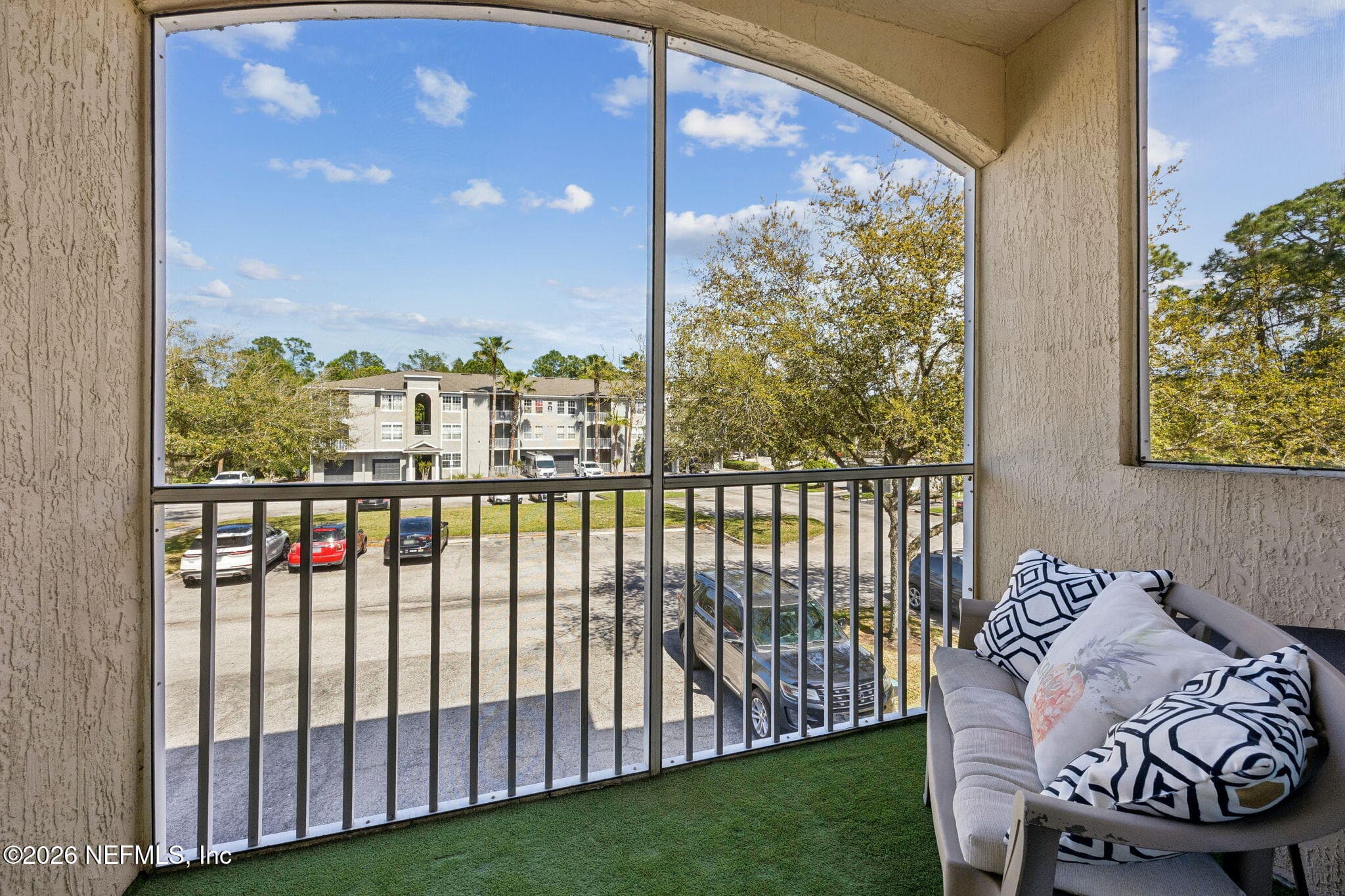 Screened Balcony — 440 S VILLA SAN MARCO Drive 201, St. Augustine, FL 32086