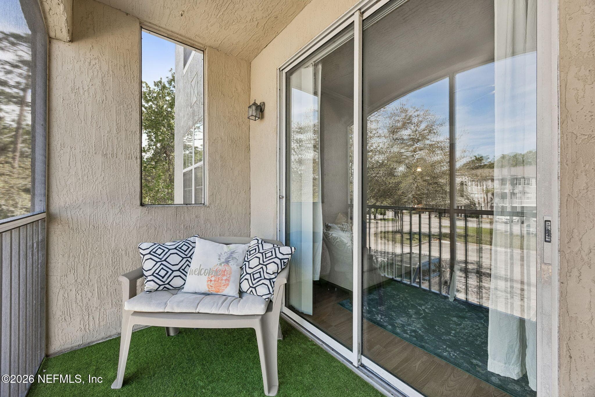 Screened Balcony — 440 S VILLA SAN MARCO Drive 201, St. Augustine, FL 32086