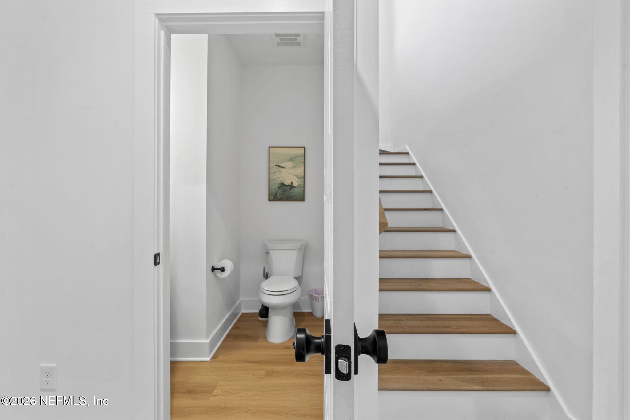 Solid oak stair treads — 921 2ND Avenue S, Jacksonville Beach, FL 32250