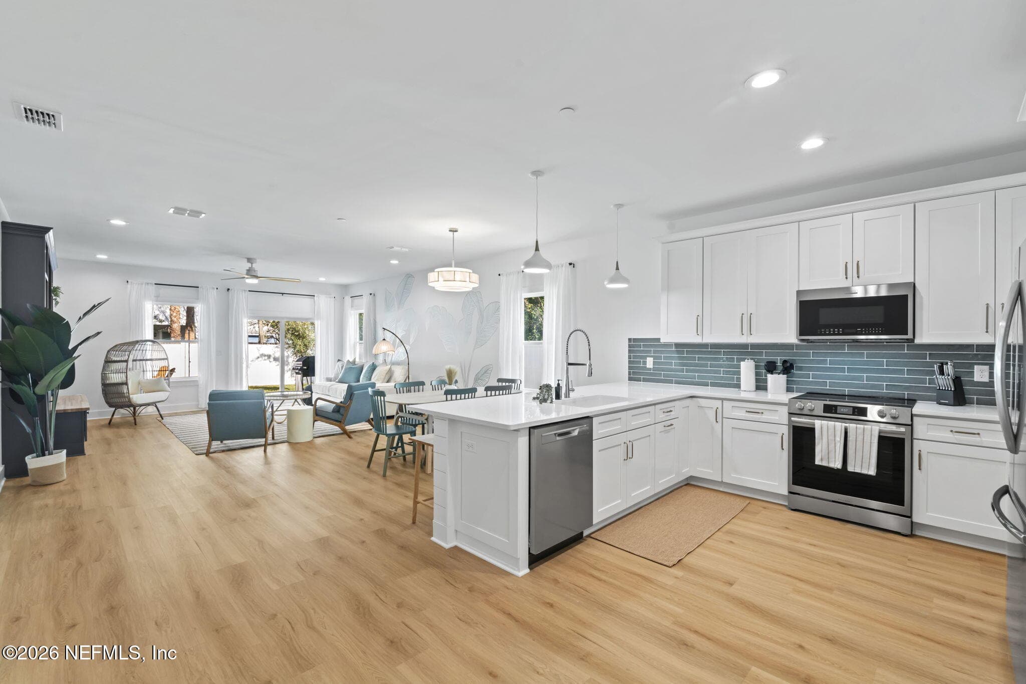 Professional kitchen design with high end appliance systems — 921 2ND Avenue S, Jacksonville Beach, FL 32250