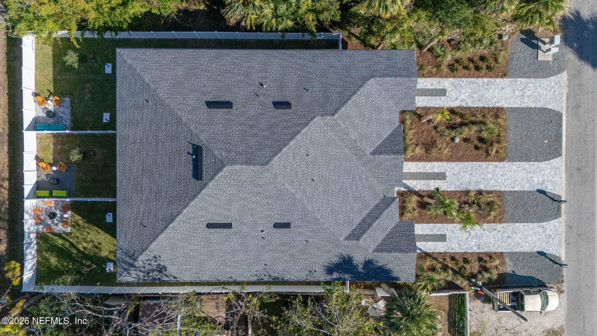 Aerial view of Townhome — 921 2ND Avenue S, Jacksonville Beach, FL 32250