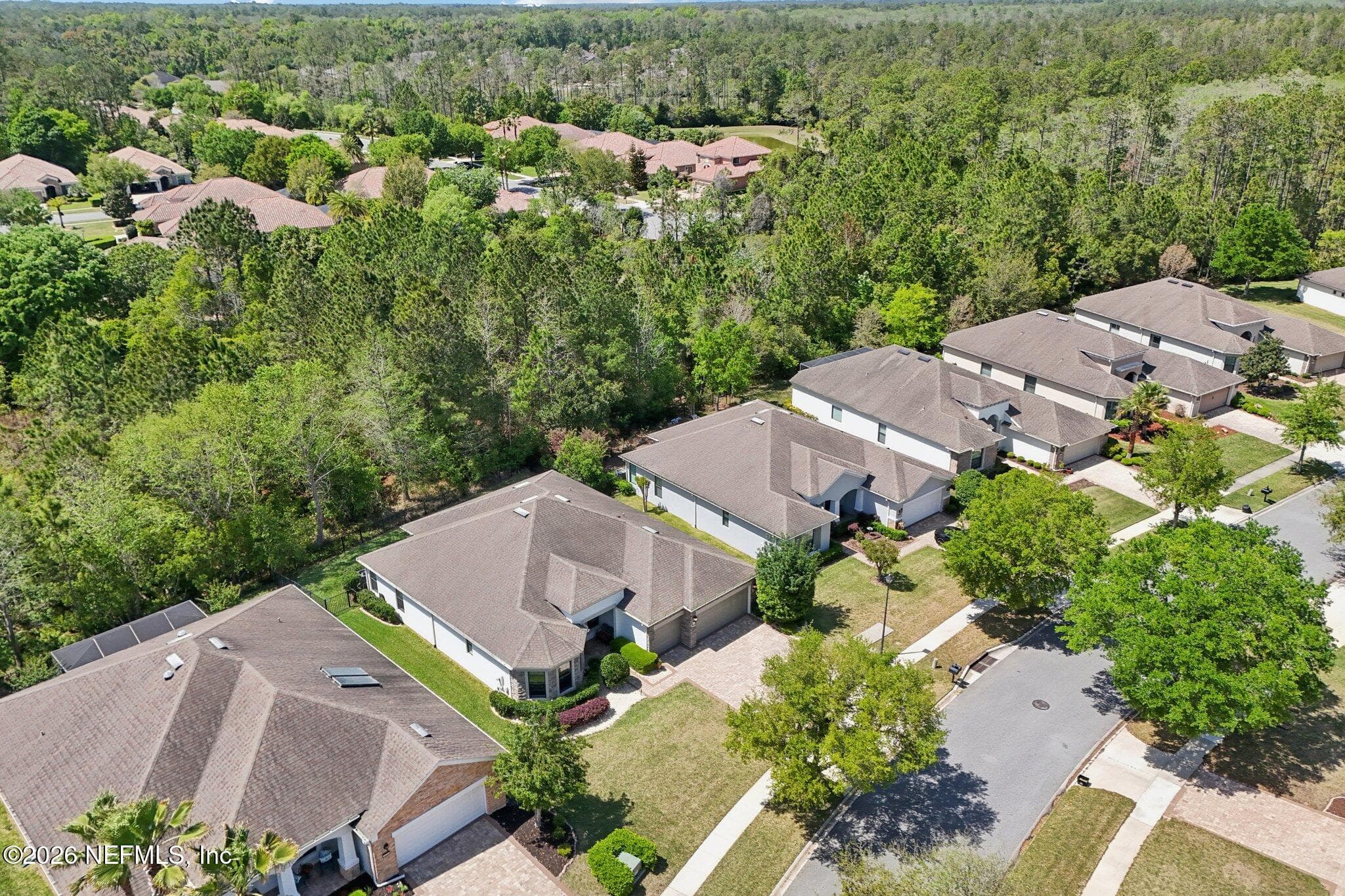 Aerial View — 506 RIVER RUN Boulevard, Ponte Vedra, FL 32081
