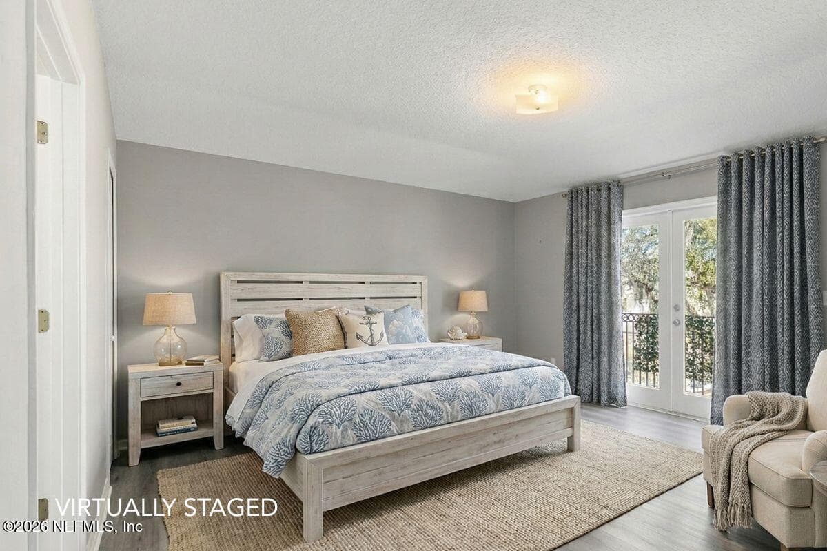 Primary Bedroom - Virtually Staged — 37 JARDIN DE MER Place 37, Jacksonville Beach, FL 32250