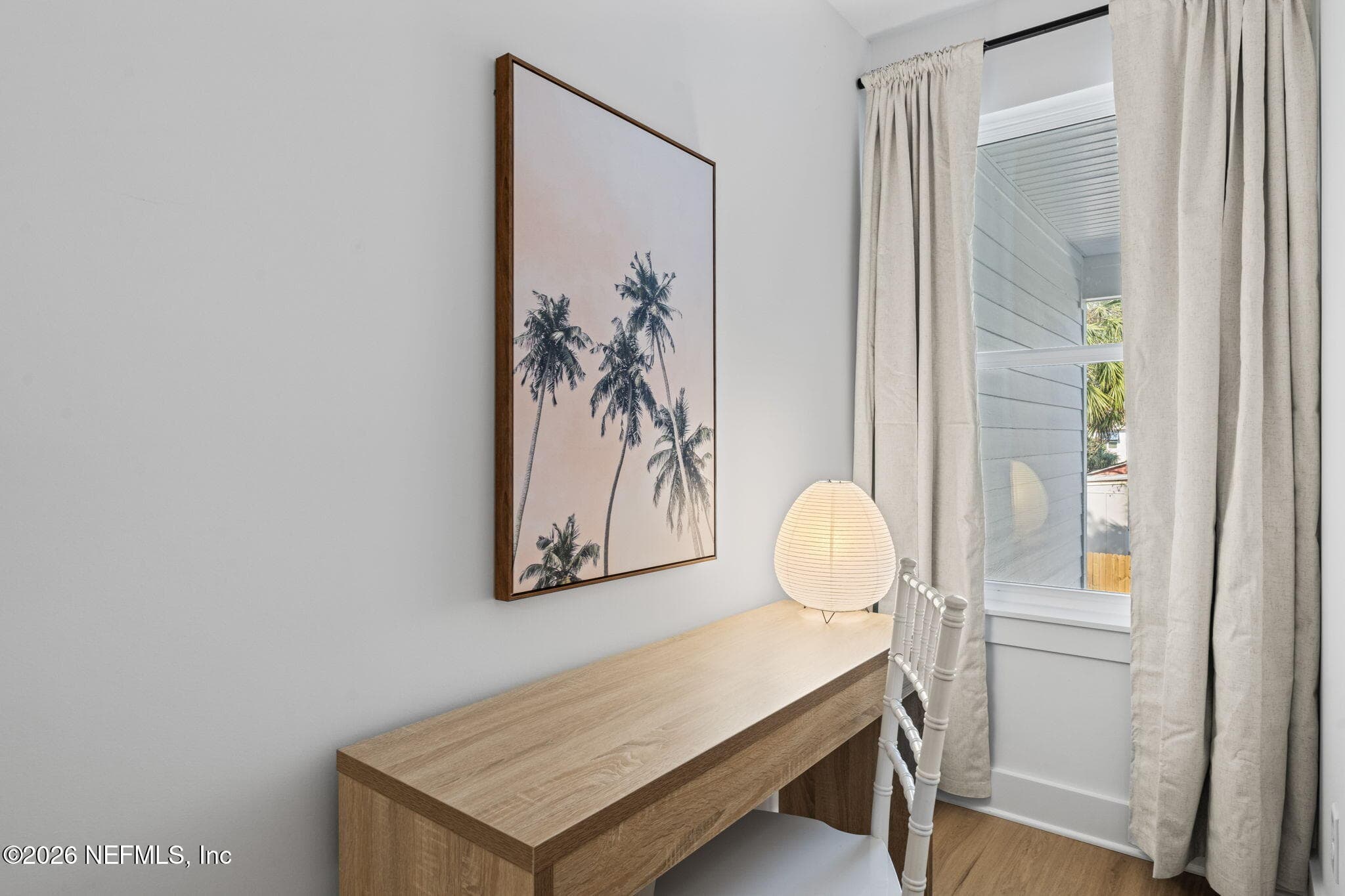 2nd Bedroom with modern furnishings — 923 2ND Avenue S, Jacksonville Beach, FL 32250