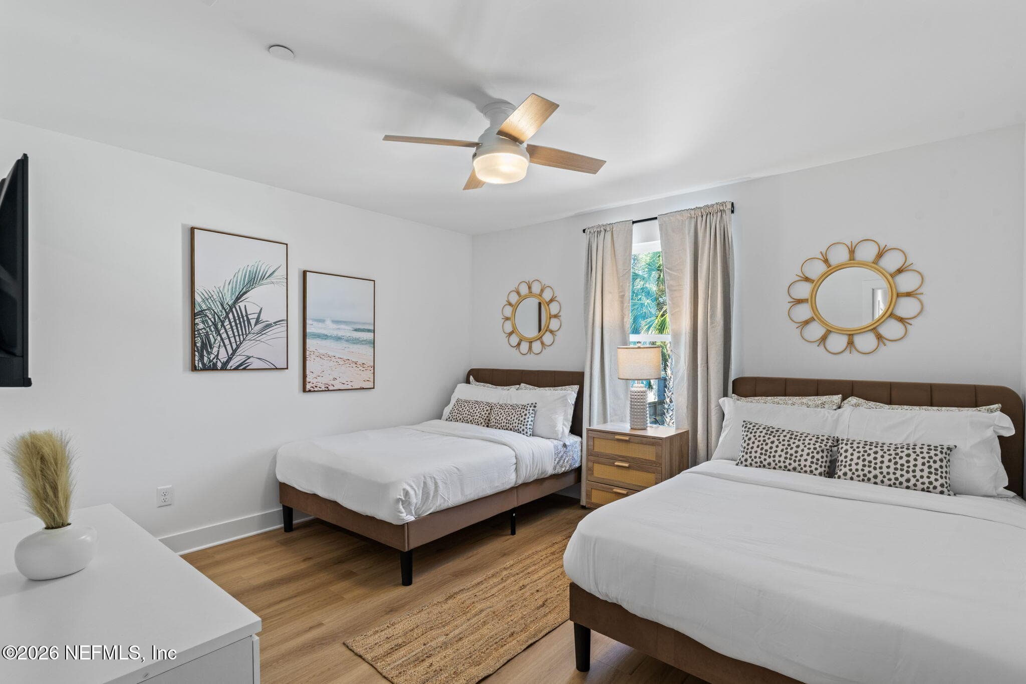 3rd Bedroom with modern furnishings — 923 2ND Avenue S, Jacksonville Beach, FL 32250