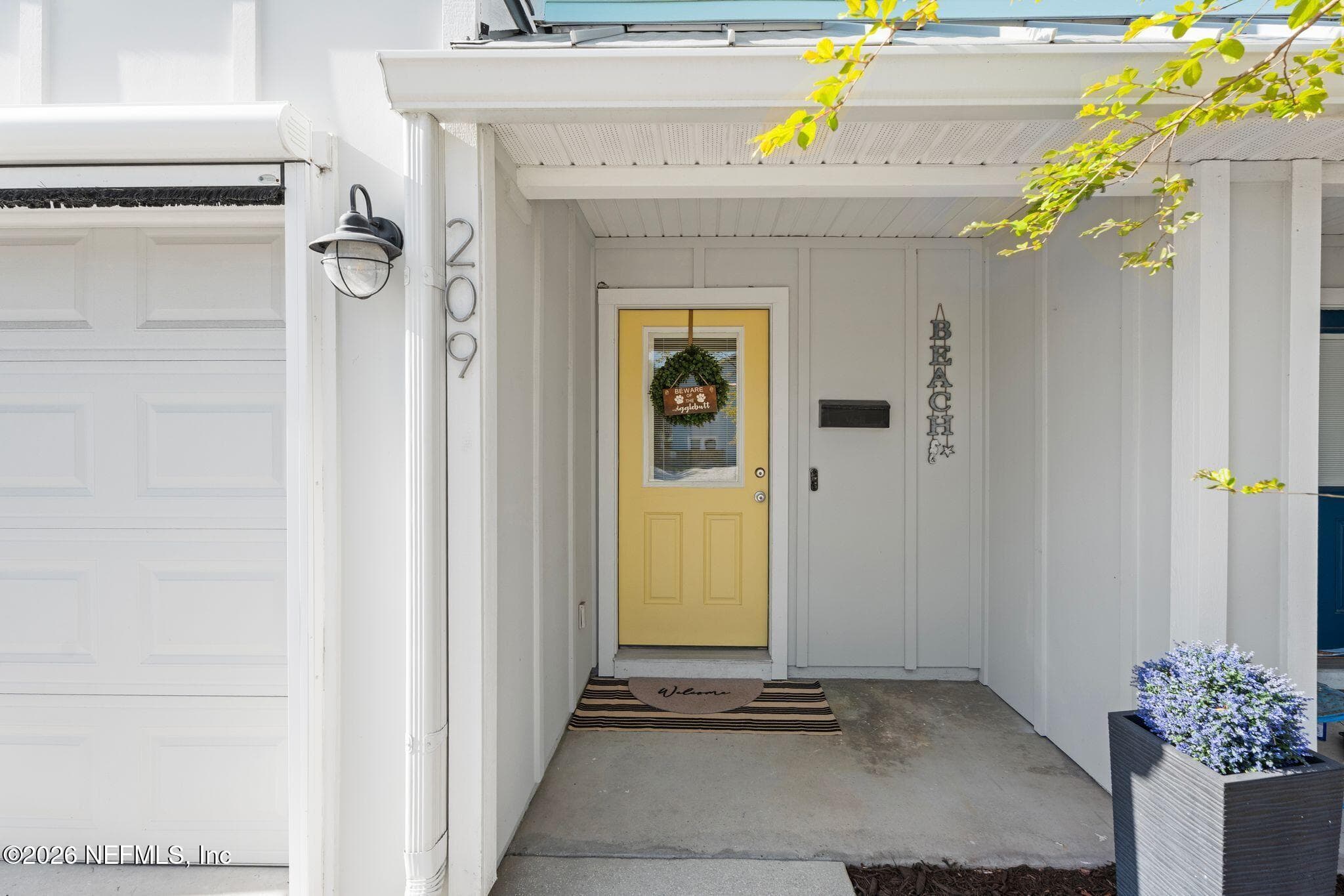 Front door — 209 7TH Avenue S, Jacksonville Beach, FL 32250