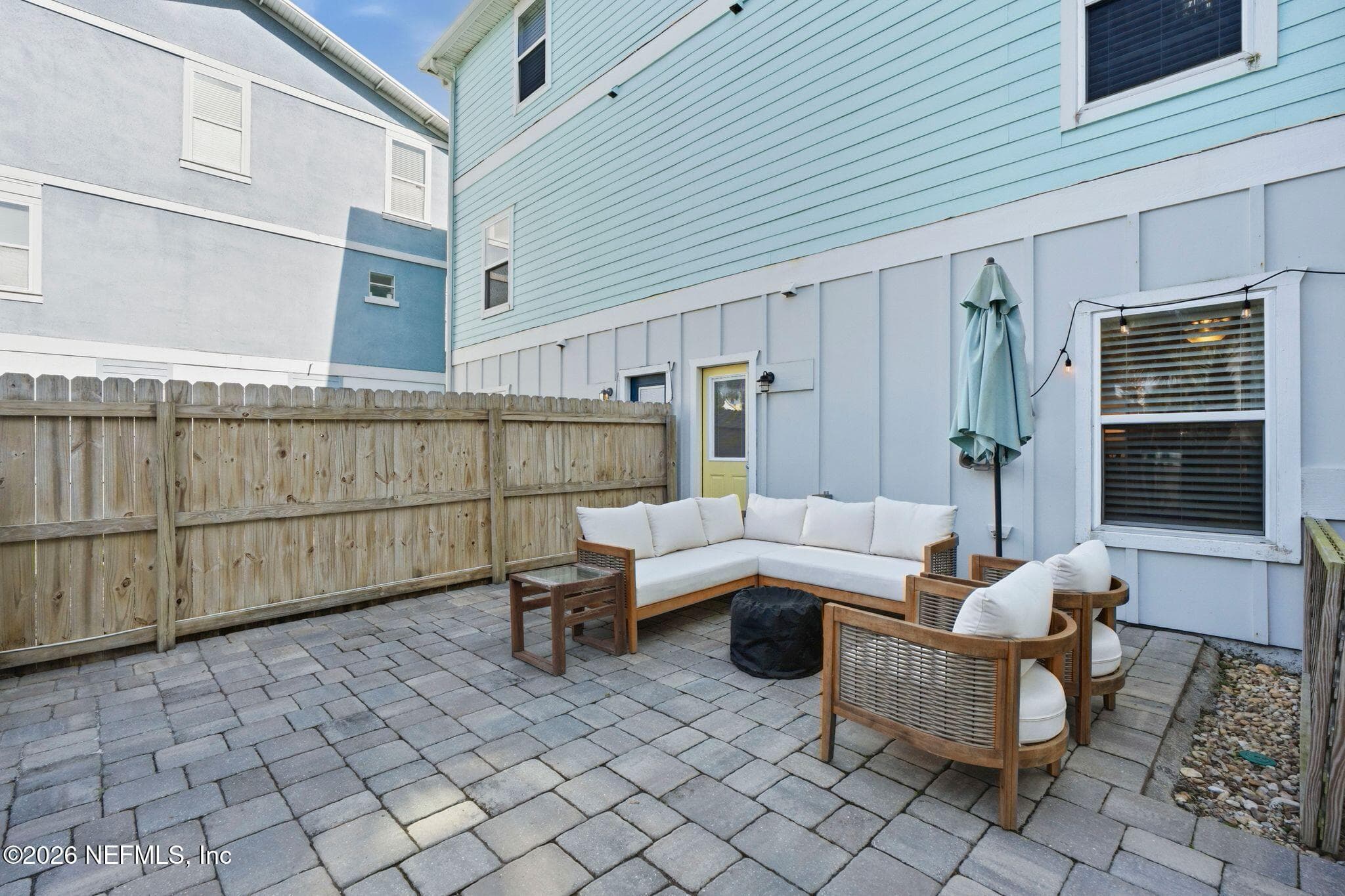 Backyard patio — 209 7TH Avenue S, Jacksonville Beach, FL 32250