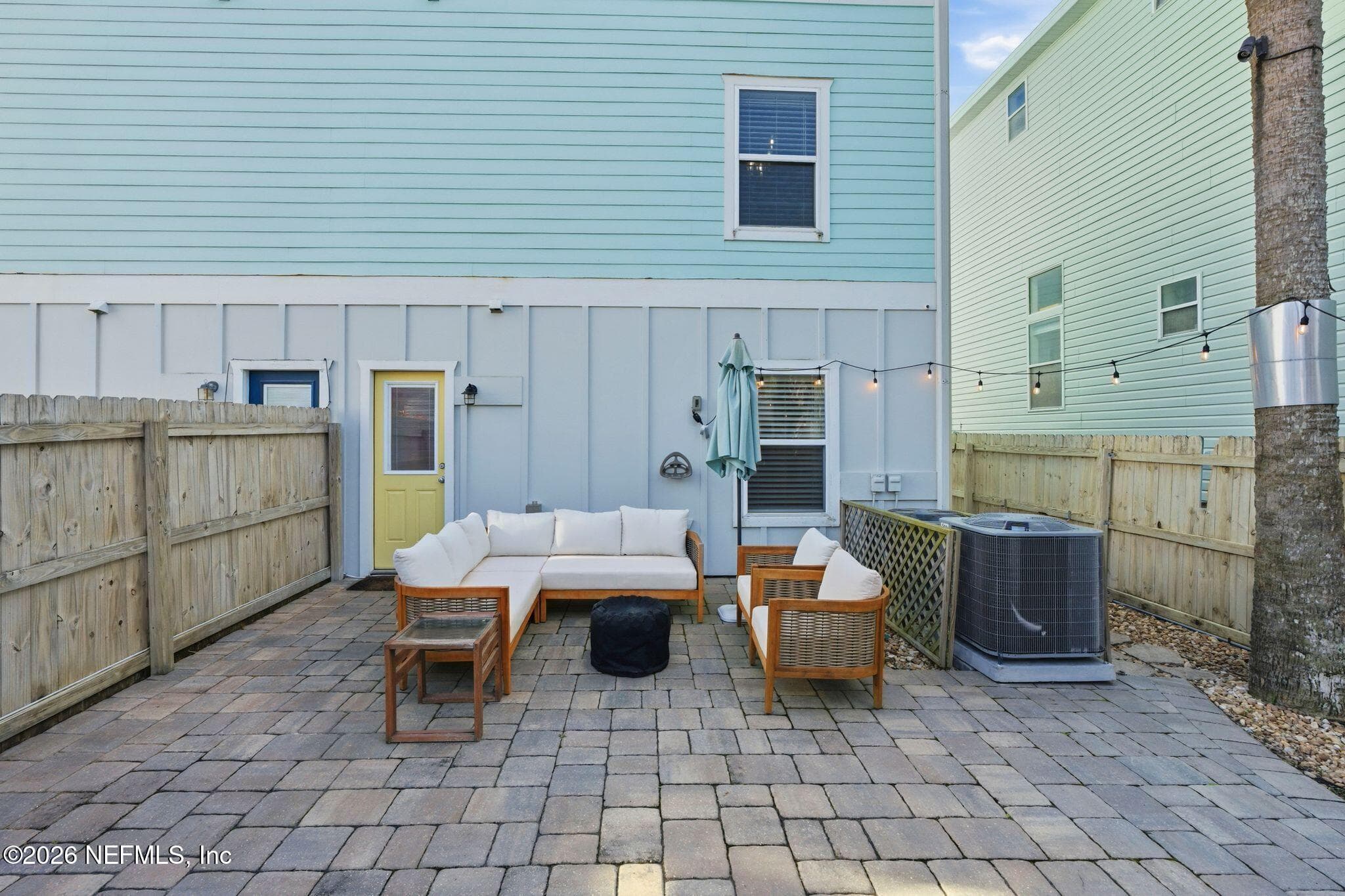 Backyard patio — 209 7TH Avenue S, Jacksonville Beach, FL 32250