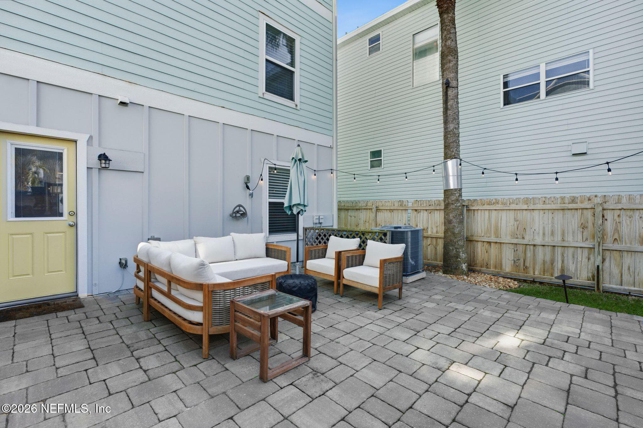 Backyard patio — 209 7TH Avenue S, Jacksonville Beach, FL 32250