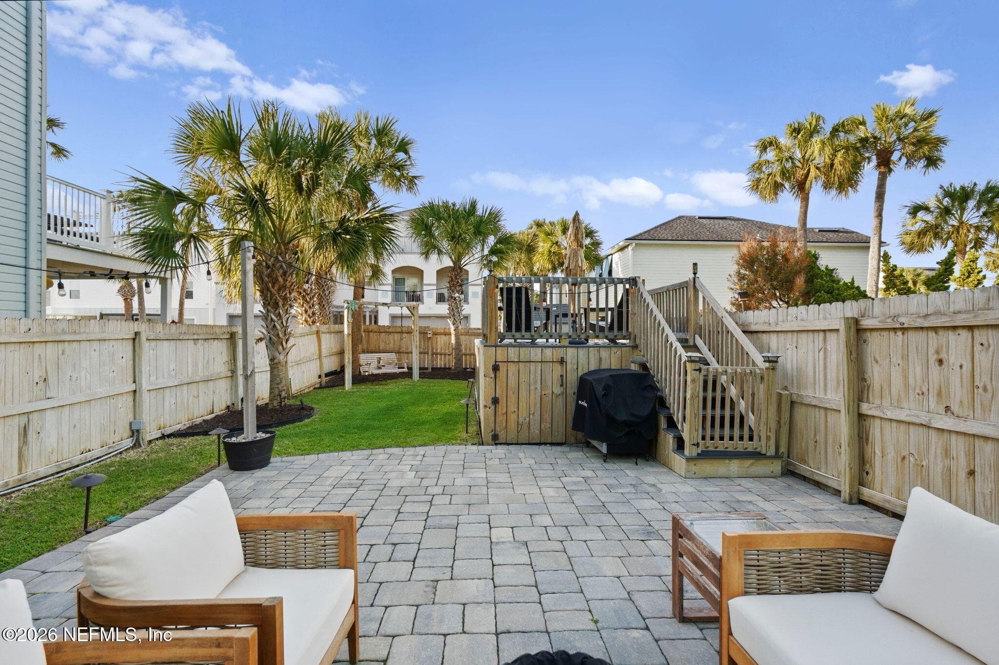Backyard — 209 7TH Avenue S, Jacksonville Beach, FL 32250