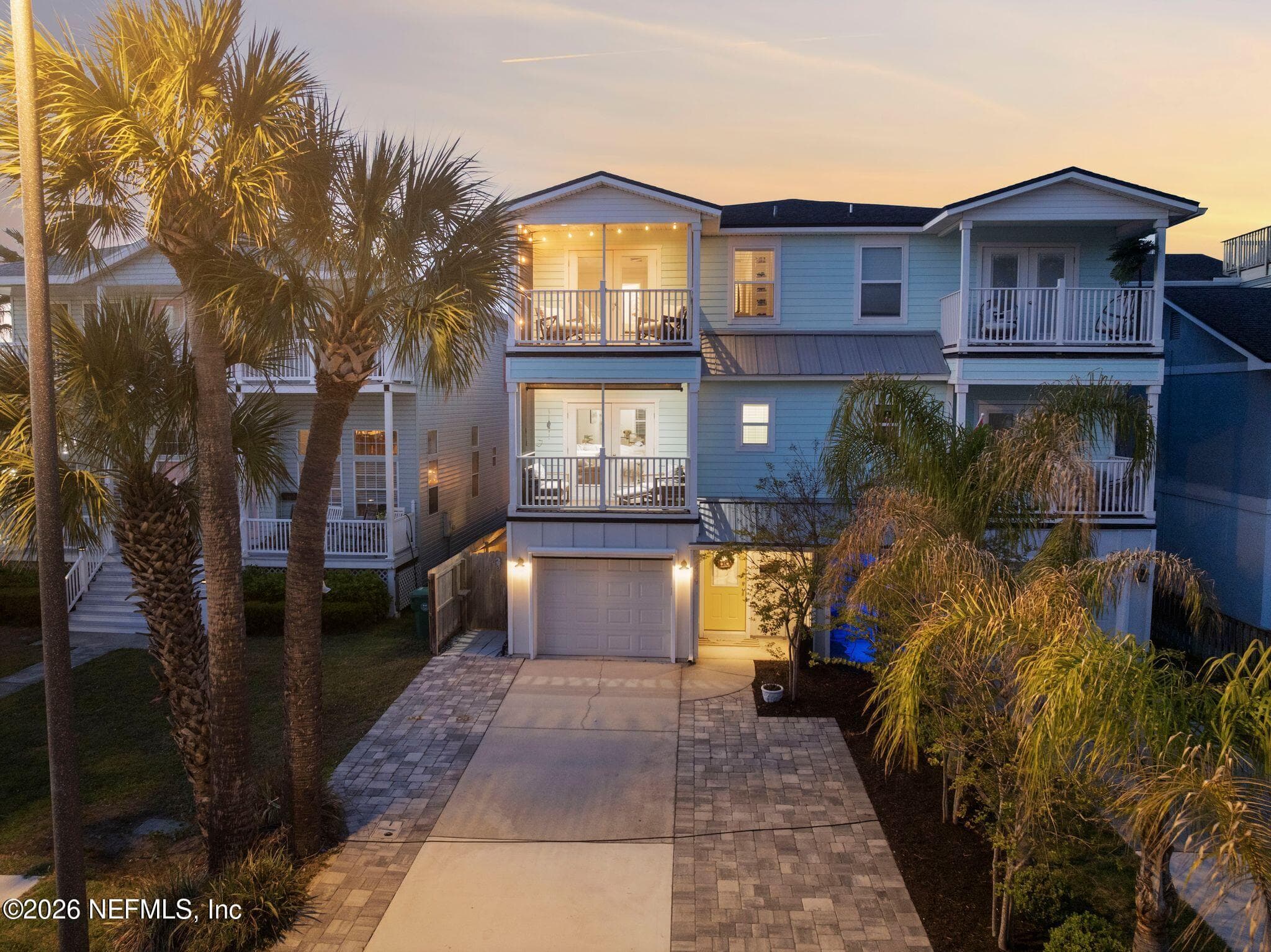 Front twilight — 209 7TH Avenue S, Jacksonville Beach, FL 32250