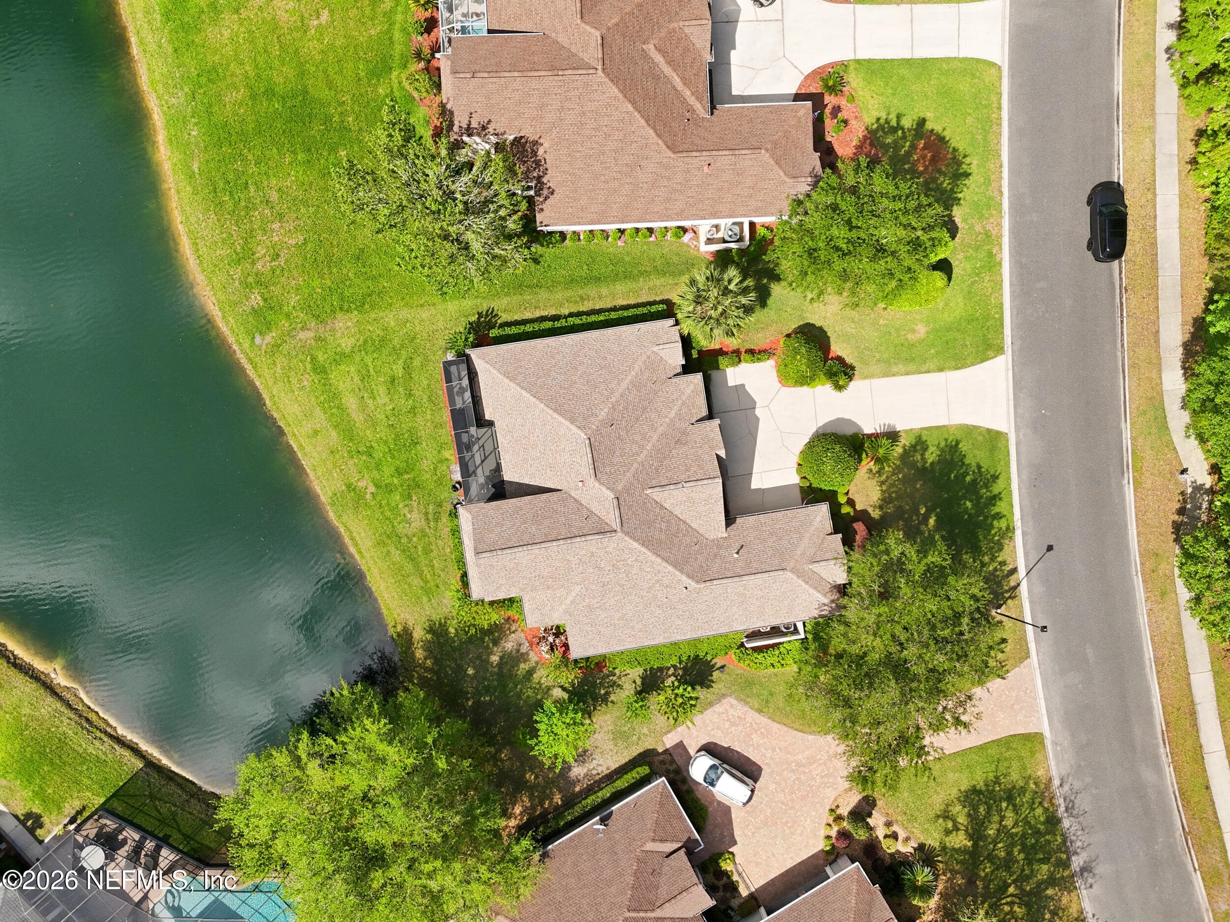 Aerial view of property — 3158 COUNTRY CLUB Boulevard, Orange Park, FL 32073