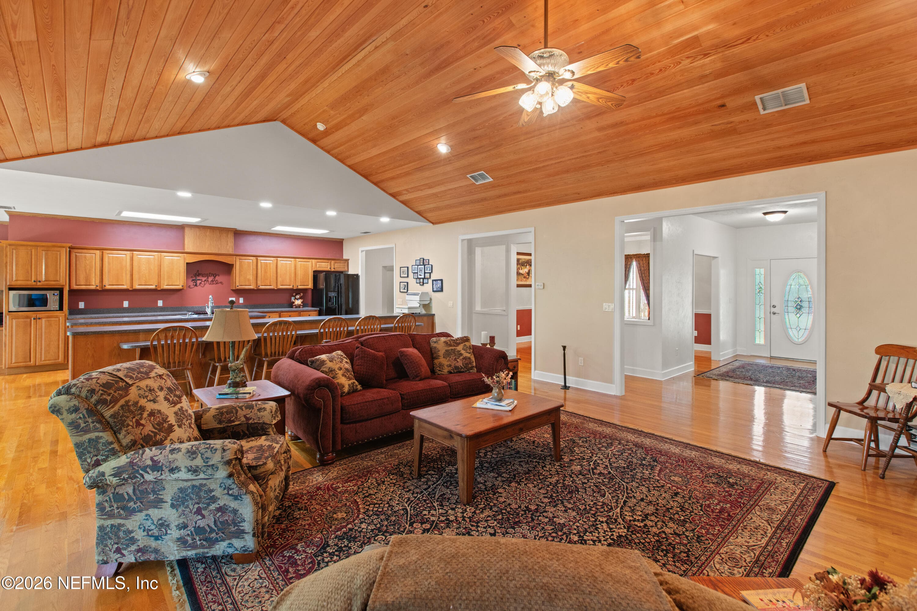 Wood Ceilings — 1320 COUNTY RD 315, Melrose, FL 32666
