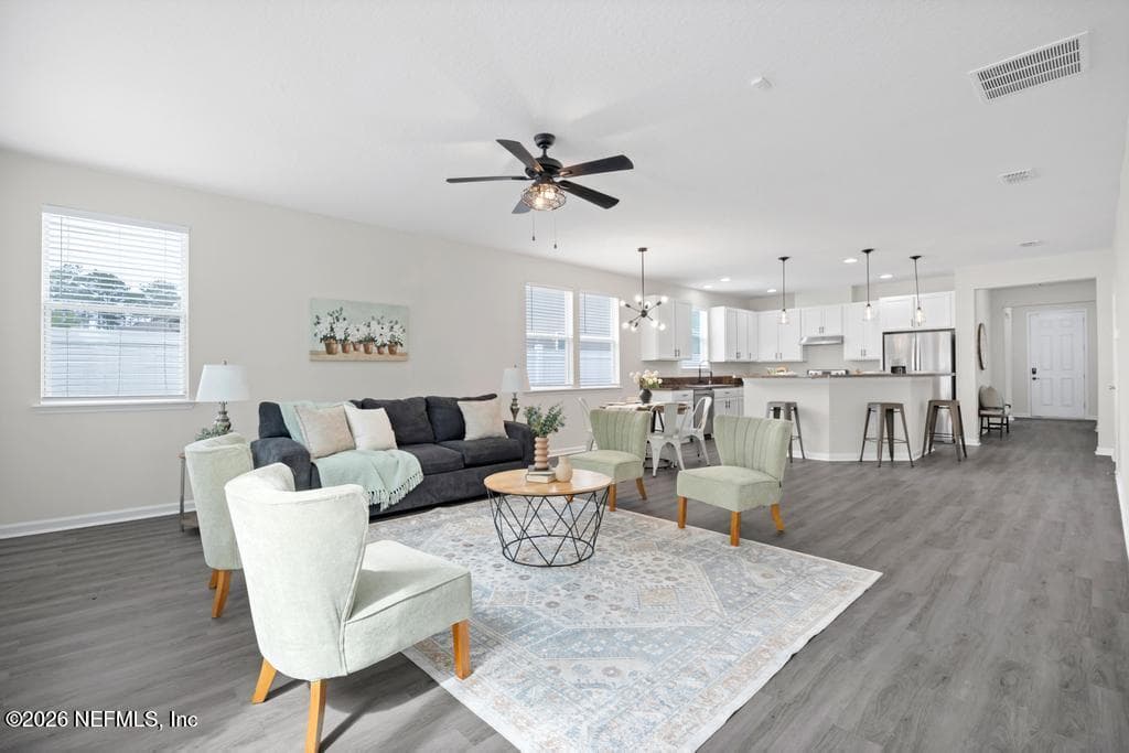 Living Room — 4916 CREEK BLUFF Lane, Middleburg, FL 32068
