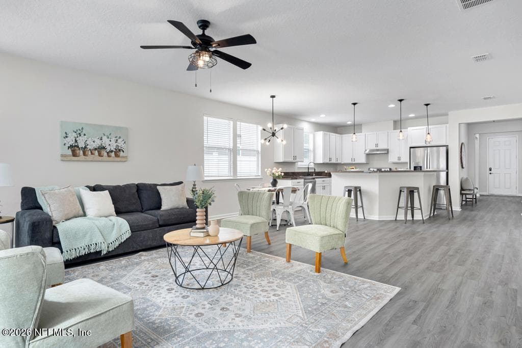 Living Room — 4916 CREEK BLUFF Lane, Middleburg, FL 32068