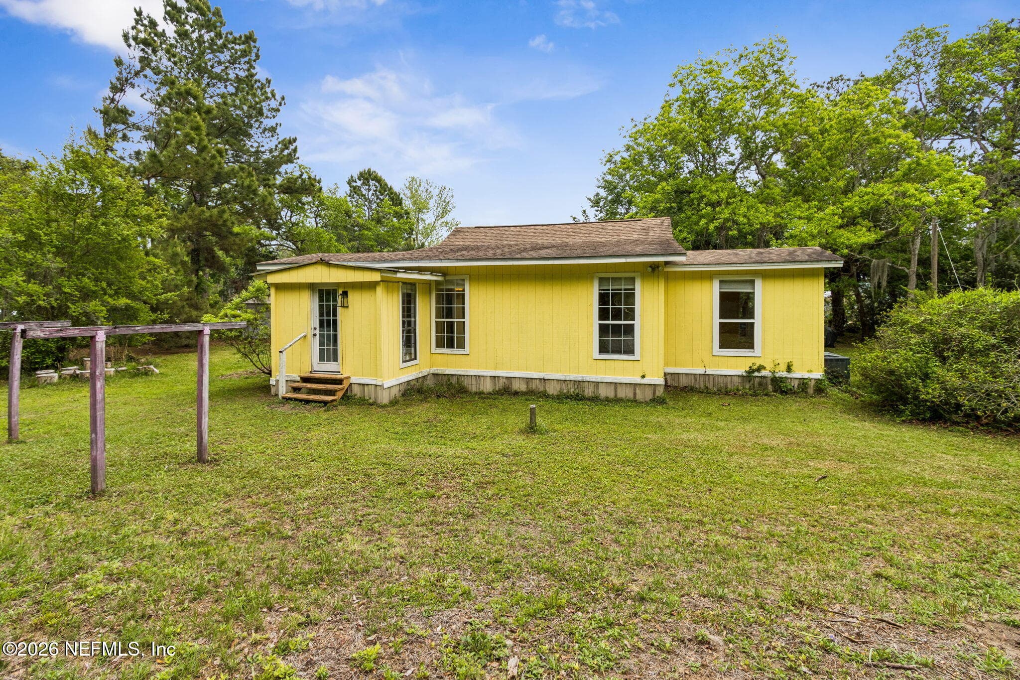 back of home — 95478 PLUM Loop, Fernandina Beach, FL 32034